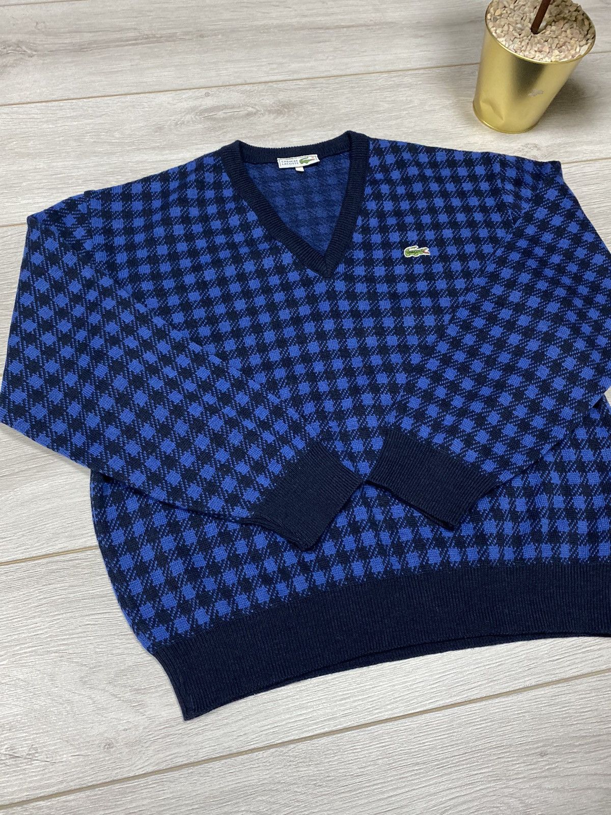Lacoste Lacoste chemise France wool vintage sweater over print Size US M / EU 48-50 / 2 - 9 Thumbnail