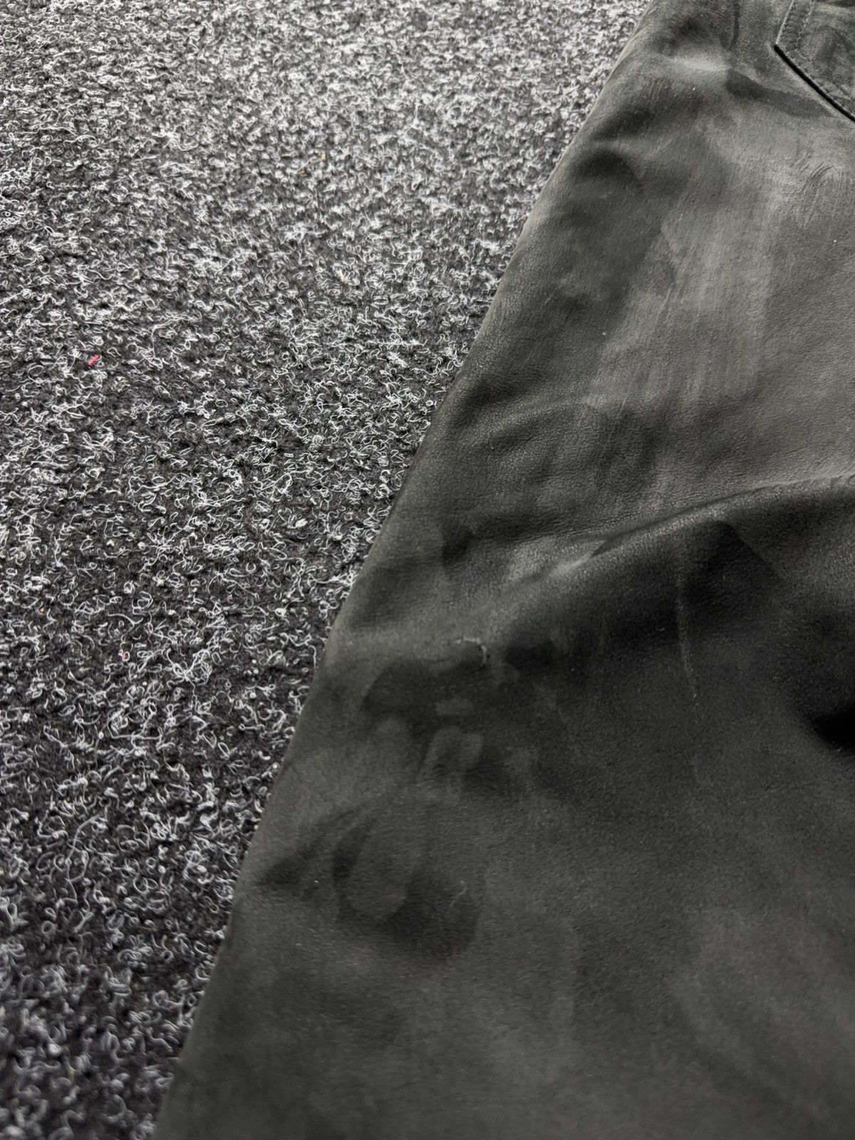 Leather Y2K Vintage Leather Pants Opium Style Alt Biker USA Rare Size US 31 - 14 Thumbnail