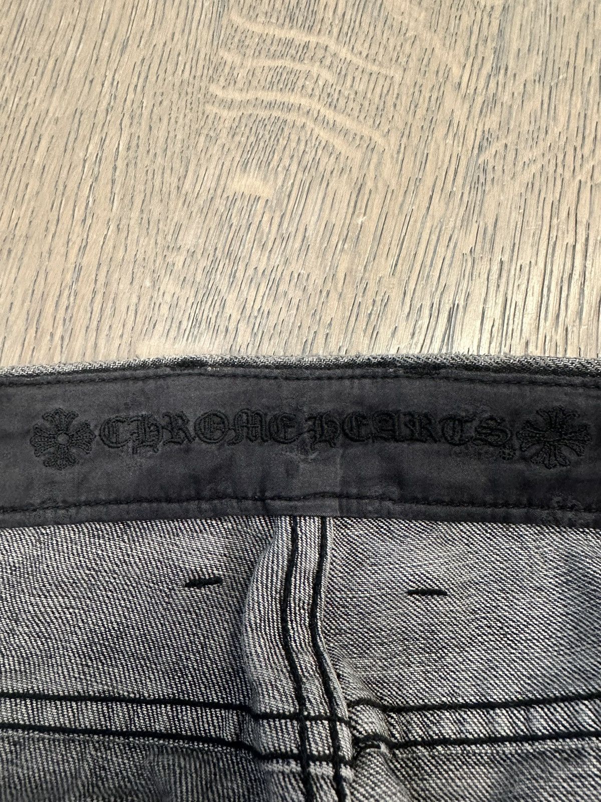 Chrome Hearts 🔥Chrome Hearts Grey Jeans with Patches🔥 Size US 38 / EU 54 - 19 Thumbnail