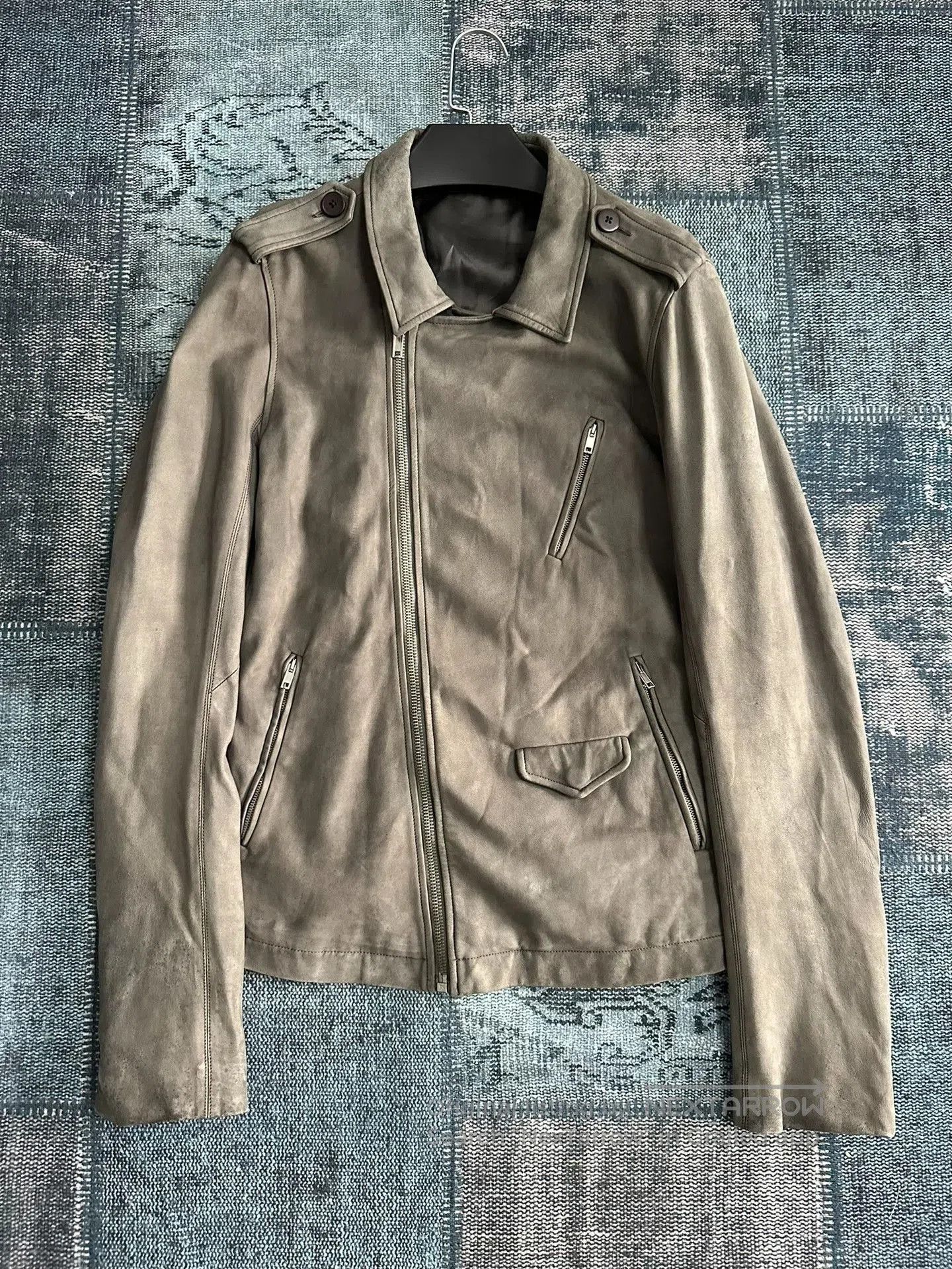 Rick Owens Rick Owens Main Line Leather Jacket. Size US L / EU 52-54 / 3 - 1 Thumbnail