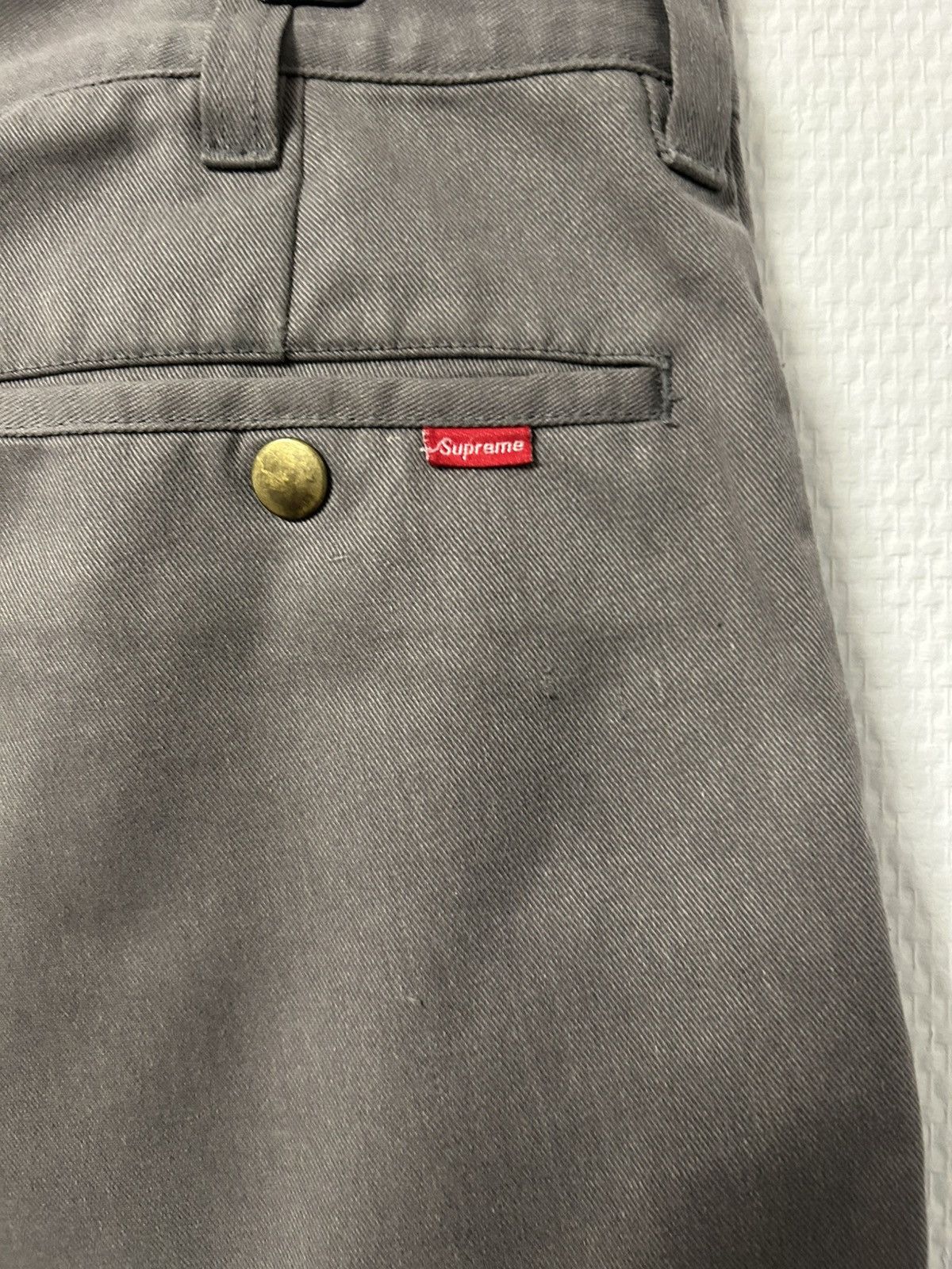 Supreme Supreme - Chino Grau🩶 Size US 30 / EU 46 - 4 Thumbnail