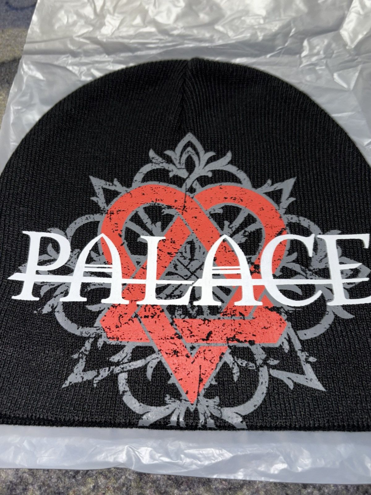 Palace Palace Tri Gram Nein Cuff Beanie Size ONE SIZE - 3 Thumbnail
