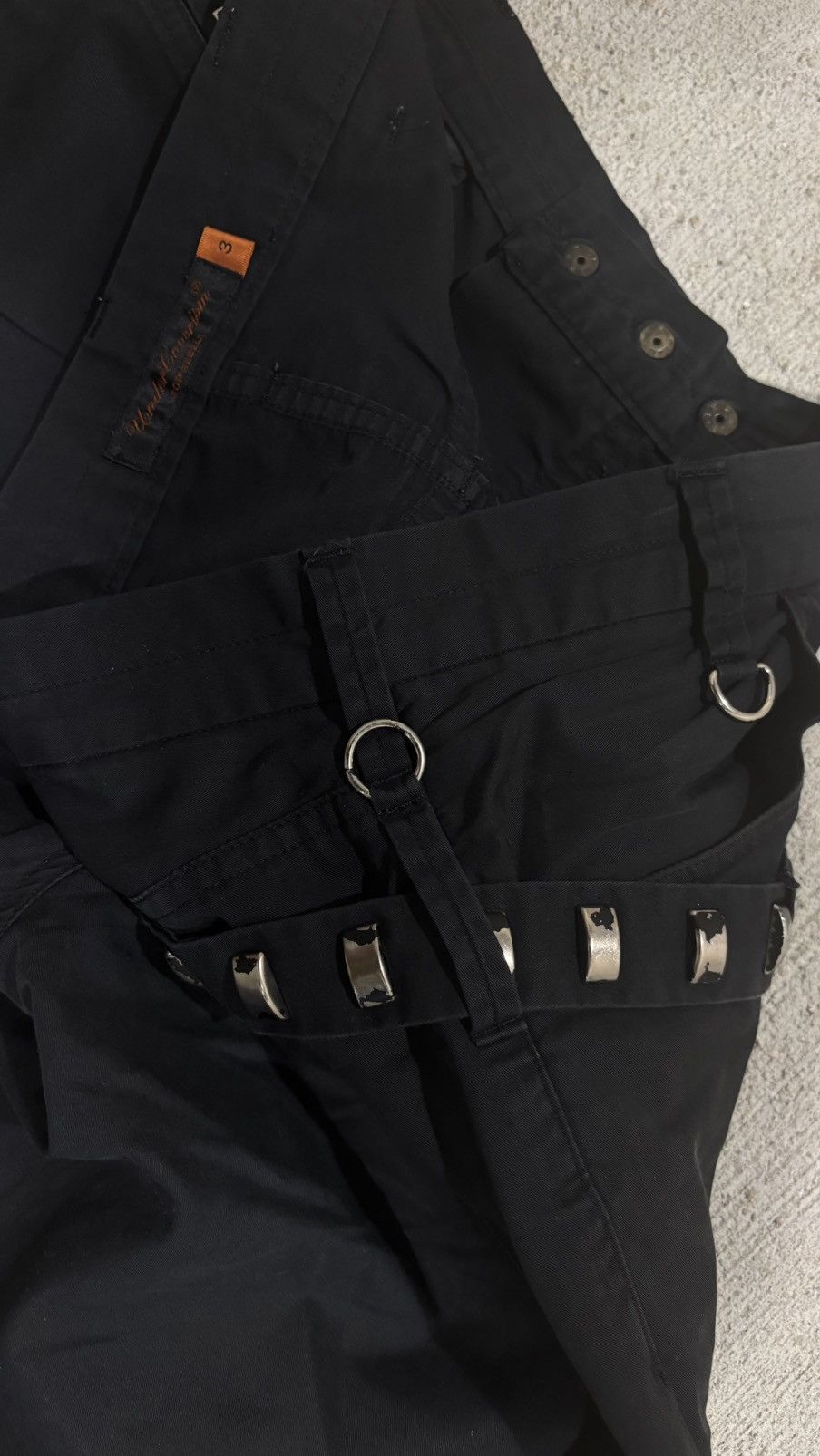 Undercover Undercover SS2006 Studded Belt Pants Size US 33 - 21 Thumbnail