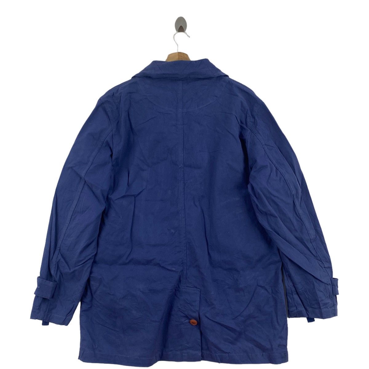 Japanese Brand DIP+ LTD Japanese Brand Plain Blue Coat Size US M / EU 48-50 / 2 - 3 Thumbnail