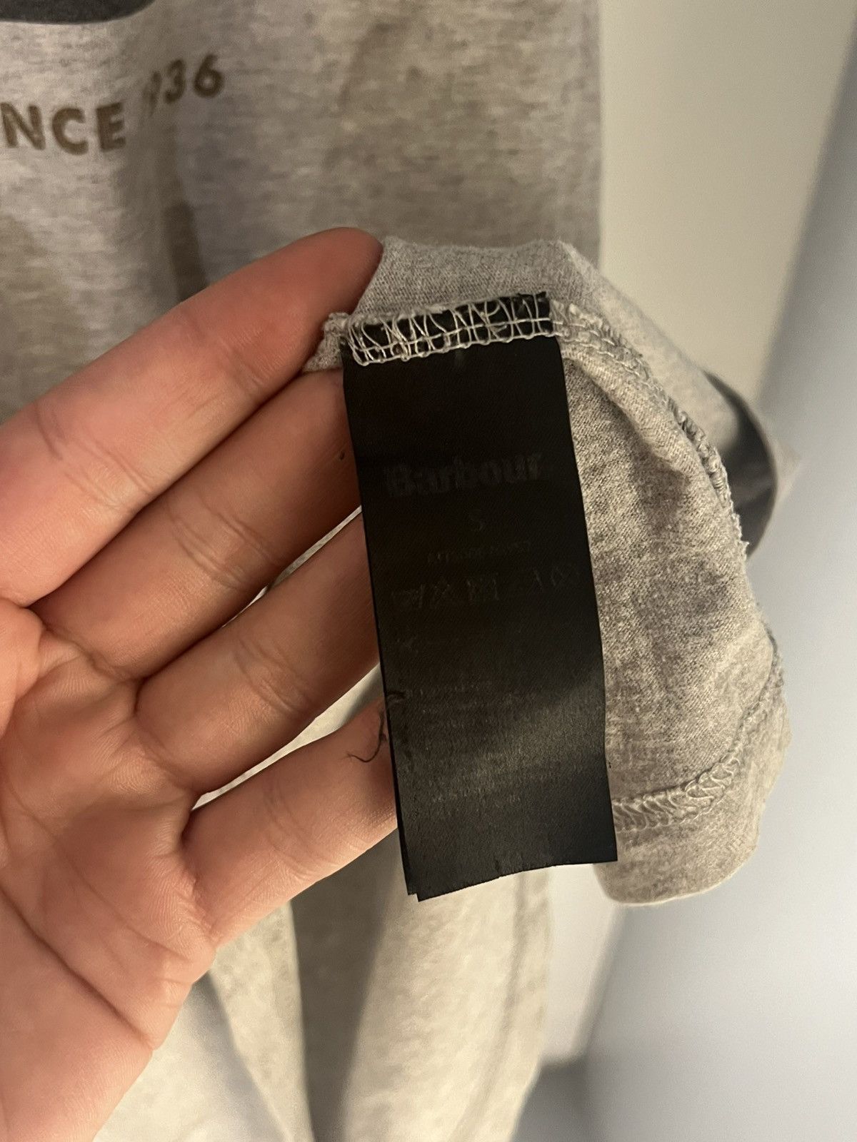 Barbour × Vintage VERY RARE BARBOUR INTERNATIONAL MOTORCYCLE T-SHIRT Y2K 90s Size US S / EU 44-46 / 1 - 6 Thumbnail