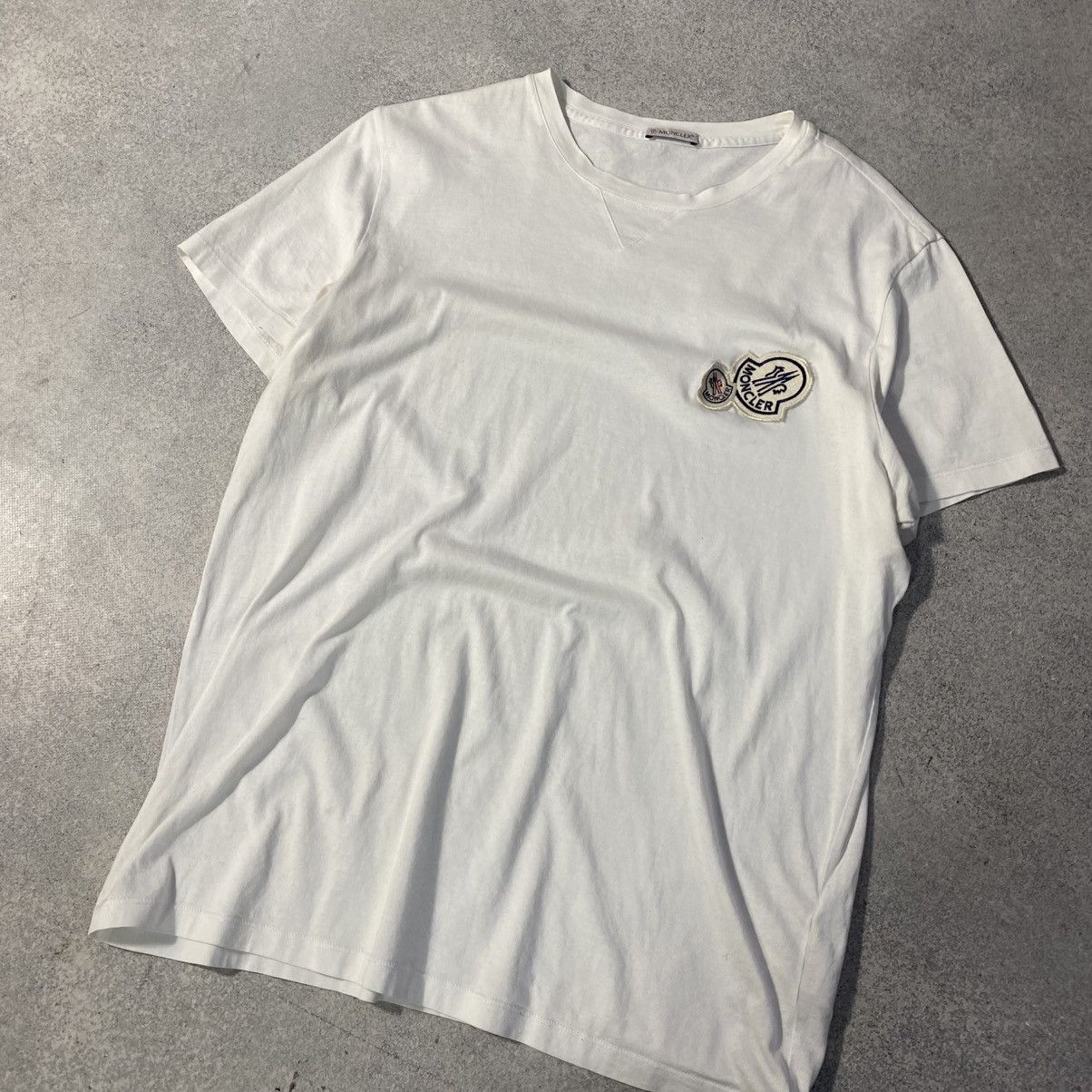 Moncler Moncler T-Shirt Double Logo Size US L / EU 52-54 / 3 - 2 Thumbnail