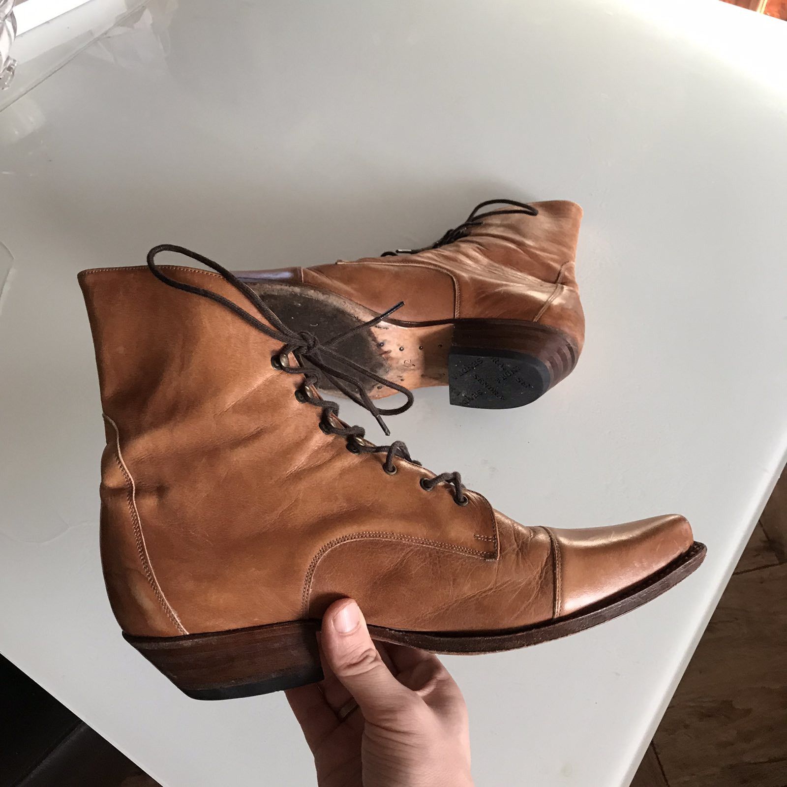Cowboy Equipment Vintage Cyber Sendra Cowboy western leather boots Sz 42 Size US 9 / EU 42 - 2 Thumbnail