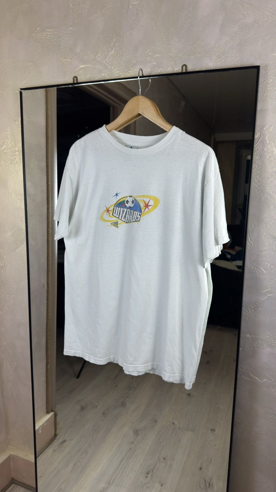 Adidas Vintage Adidas KC Wizards Sheer Wizardry Graphic Tee Size US M / EU 48-50 / 2 - 6 Thumbnail