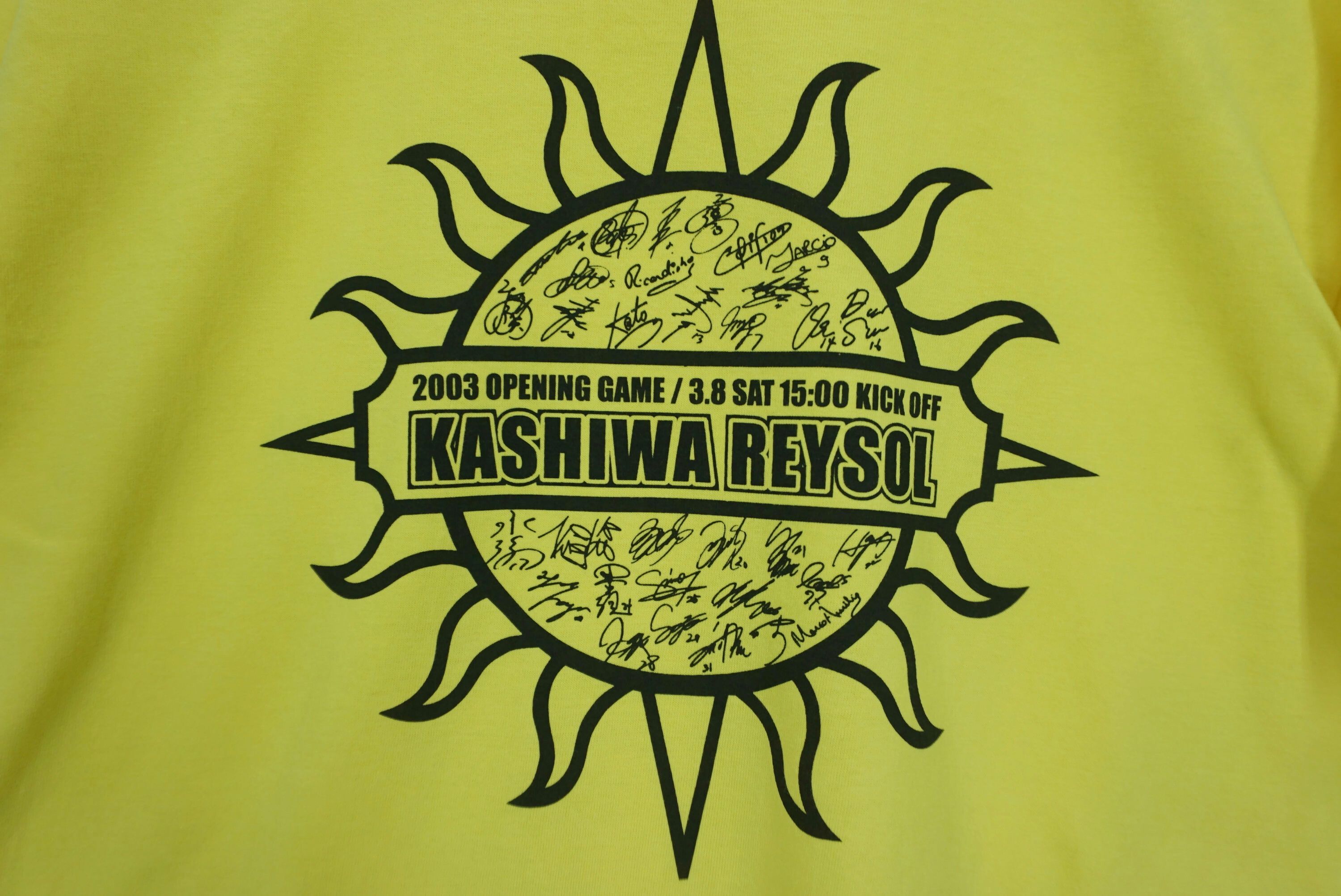 Japanese Brand Kashiwa Reysol Japan National Team JFA JLeague Tee 2003 Size US L / EU 52-54 / 3 - 6 Thumbnail