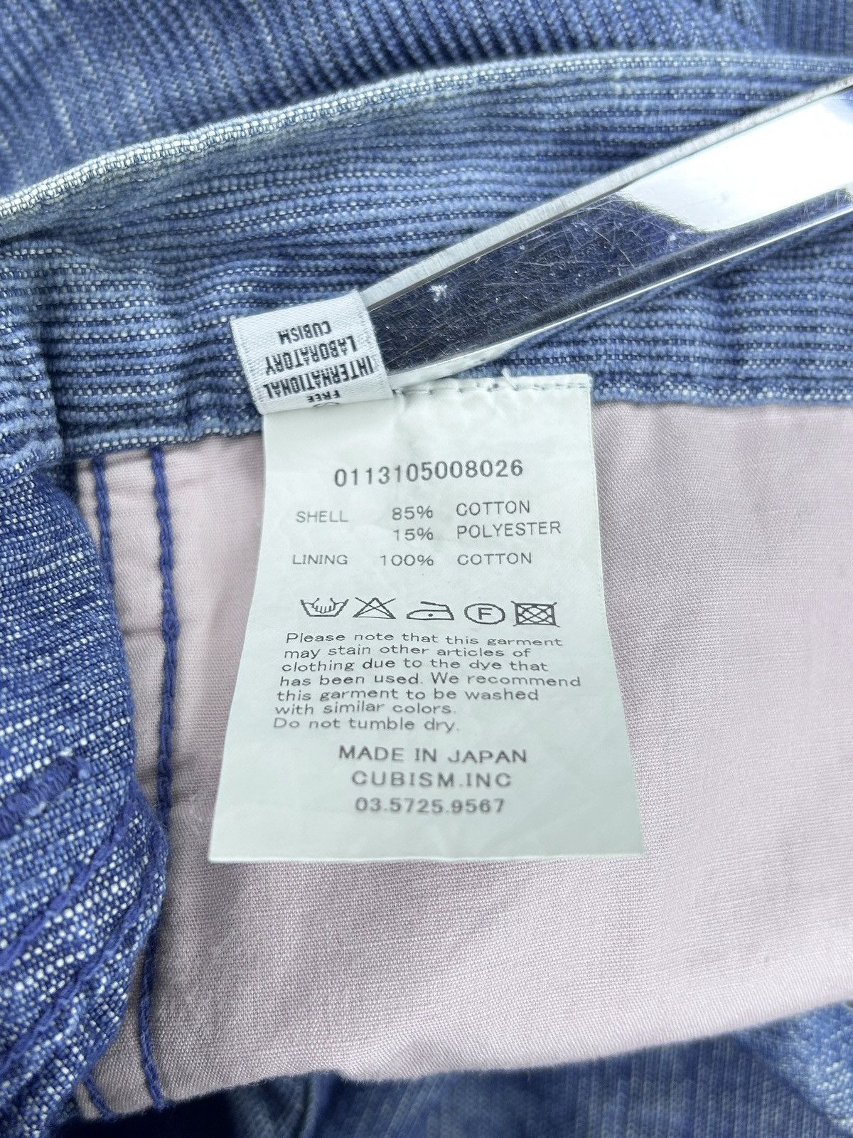 Visvim Indigo Dyed Corduroy Trousers Size US 32 / EU 48 - 12 Thumbnail