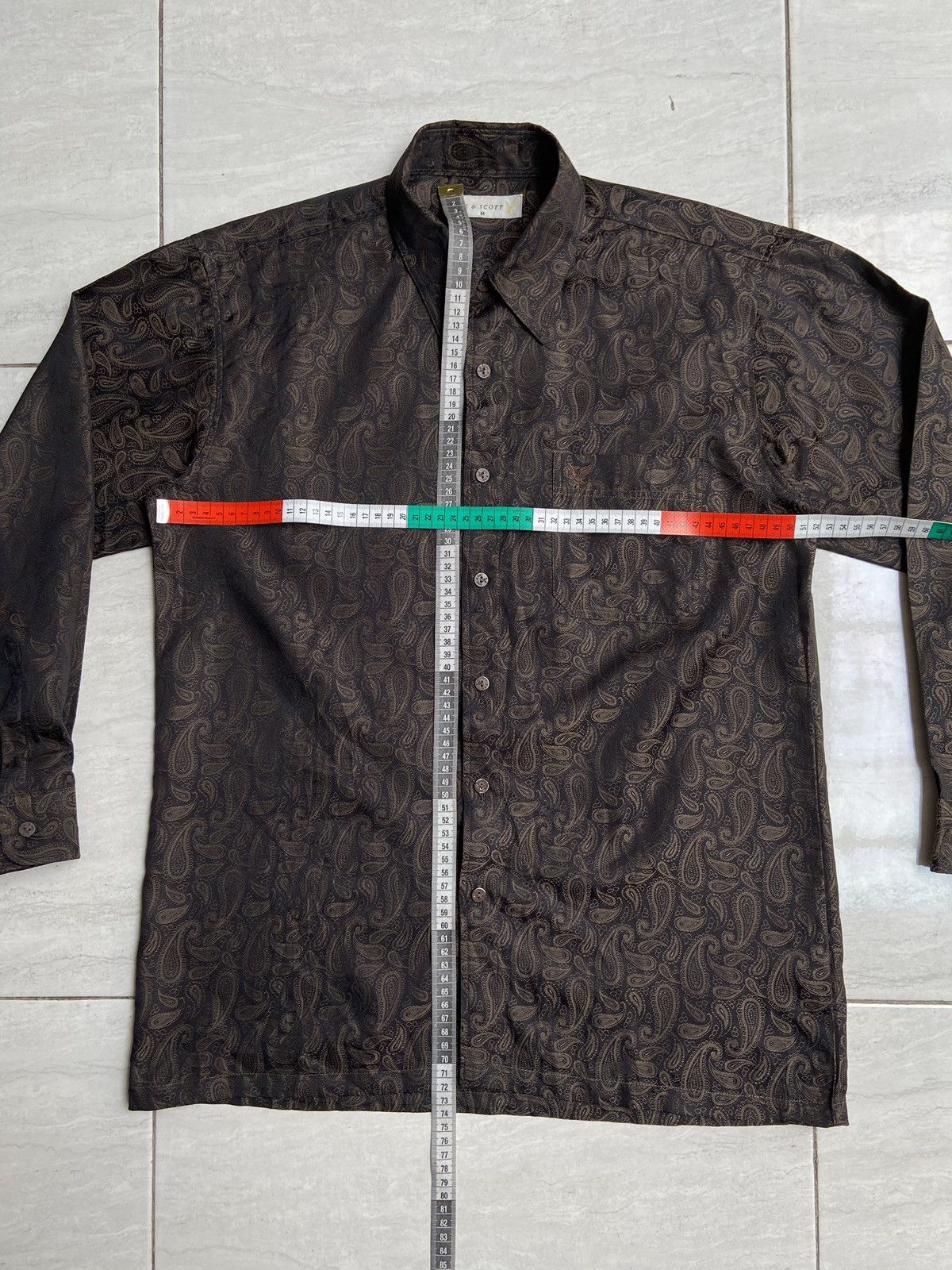 Designer × Lyle & Scott LYLE & SCOTT Motive Shirt Size US S / EU 44-46 / 1 - 7 Thumbnail