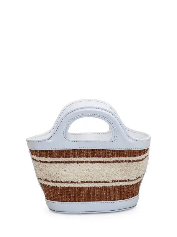 Marni o1w1db11125 Size :OS/Tropicalia Micro Bag in White Size ONE SIZE - 4 Thumbnail