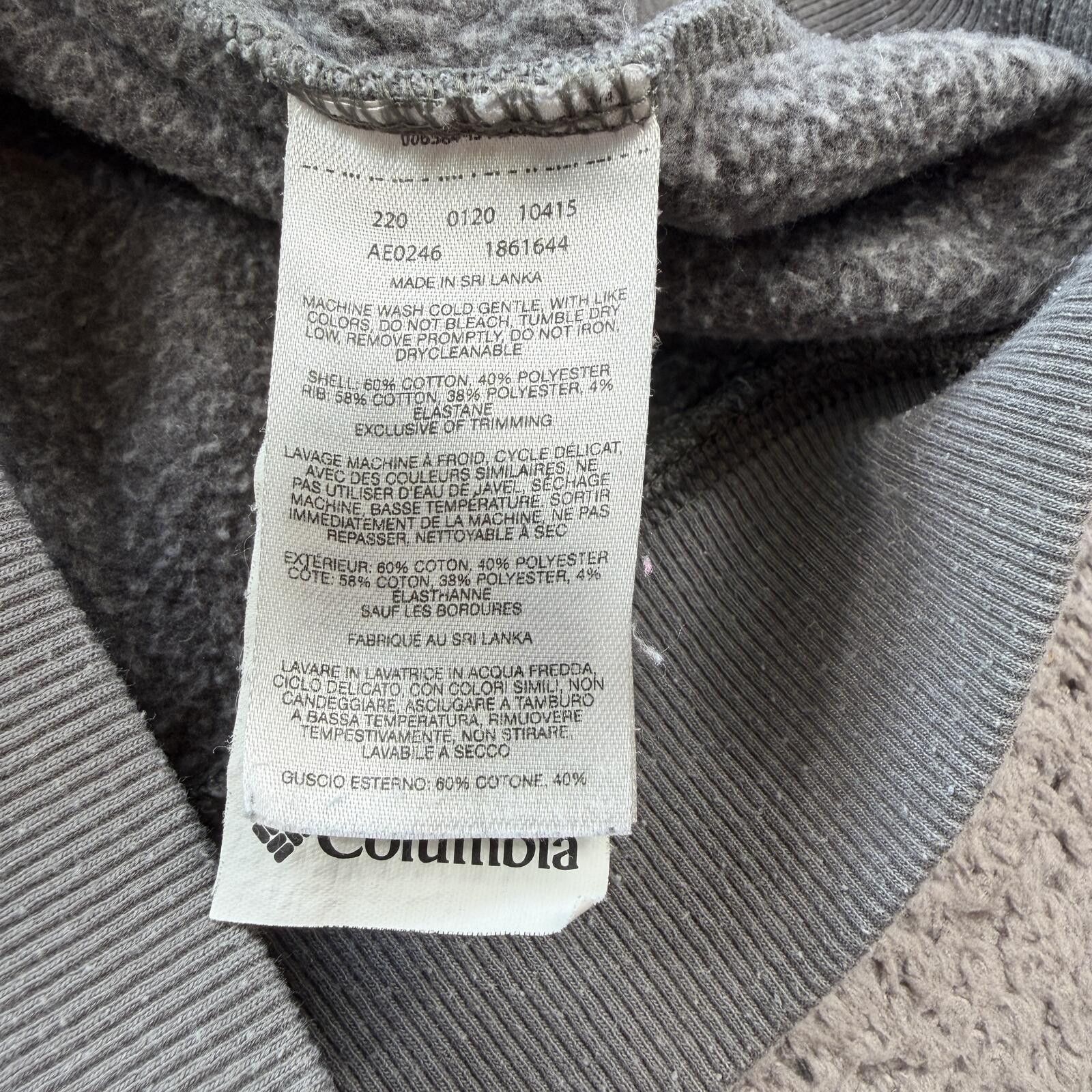 Columbia Columbia Hart Mountain Full Zip Hoodie Gray Fleece Men M Size US L / EU 52-54 / 3 - 6 Thumbnail