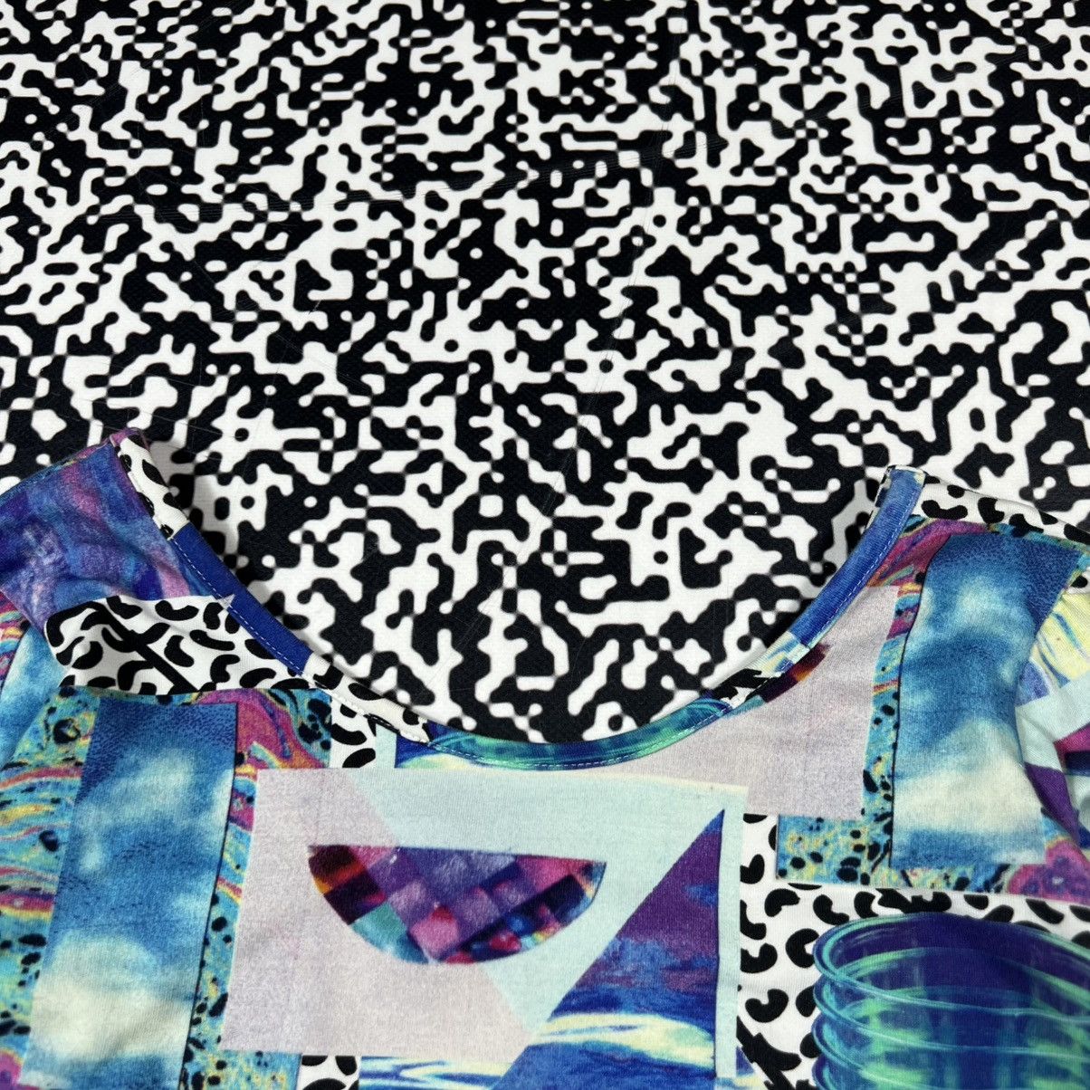 Japanese Brand Vintage Y2K Illustrated People Abstract 3D Print Longsleeve Size S / US 4 / IT 40 - 9 Thumbnail