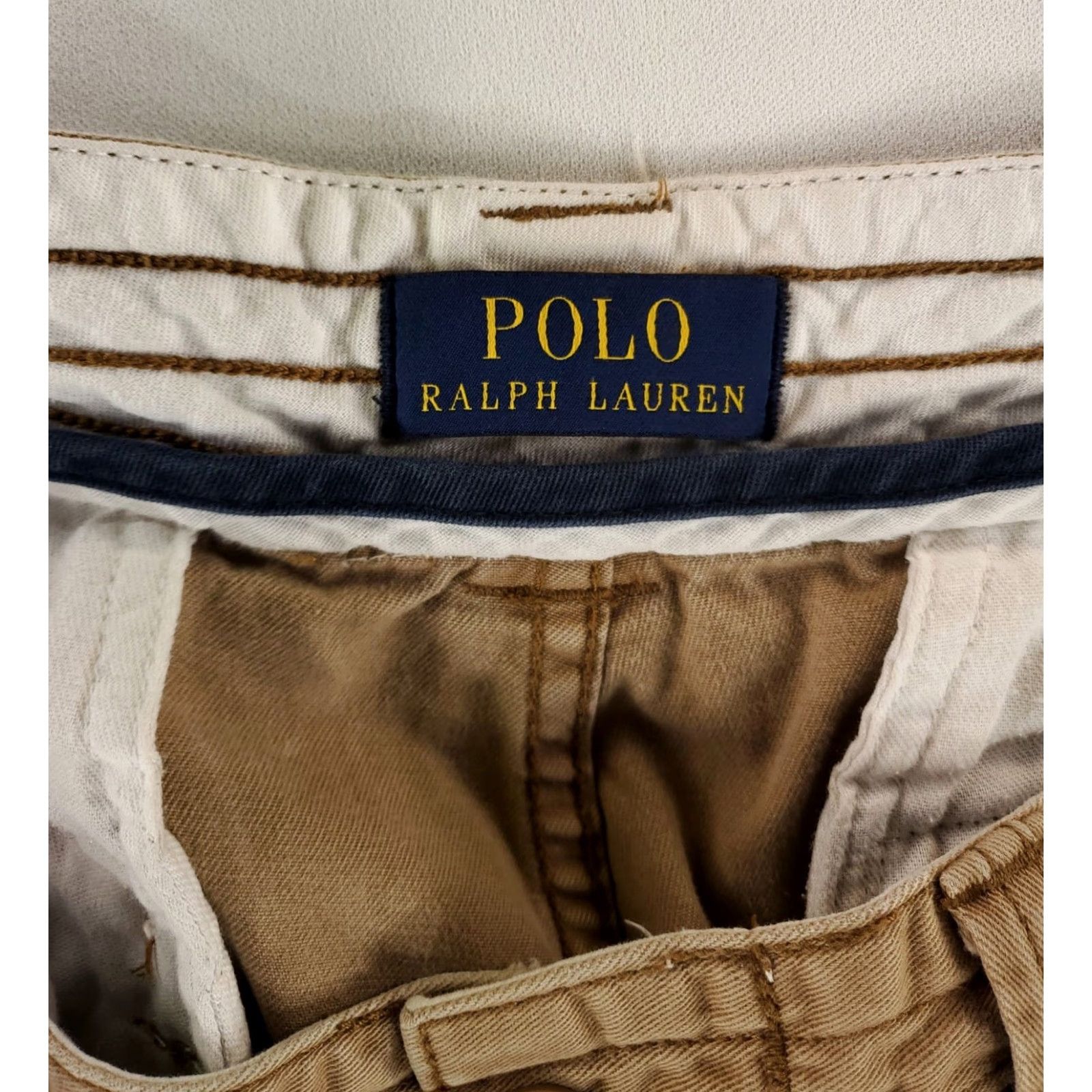 Polo Ralph Lauren Polo Ralph Lauren Cargo Shorts Tan 9 Inch Inseam Mens 34 Brown Cargo 9 in Inseam Mens 34 Polo Ralph Lauren Tan Brown Size US S / EU 44-46 / 1 - 4 Thumbnail