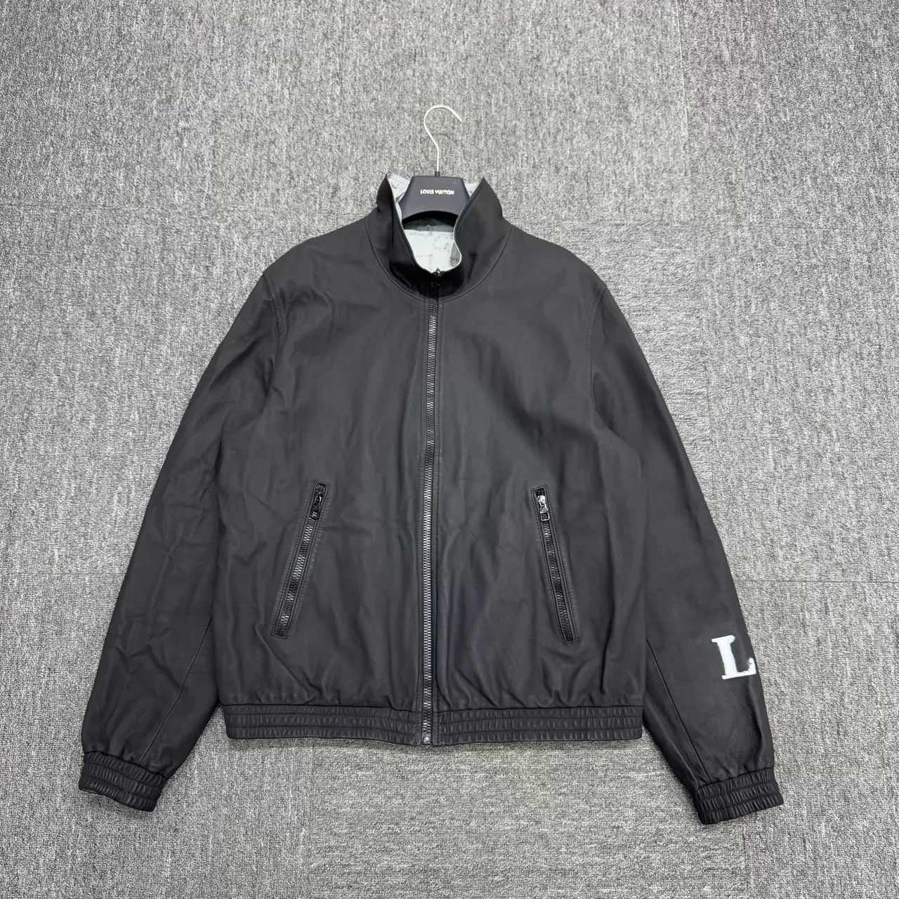 Louis Vuitton Louis Vuitton Ink Watercolor Leather Jacket Size US L / EU 52-54 / 3 - 1 Thumbnail