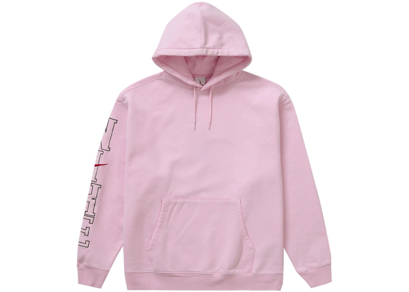 Nike × Supreme Supreme Nike Hooded Sweatshirt Light Pink Size US XL / EU 56 / 4 - 2 Thumbnail