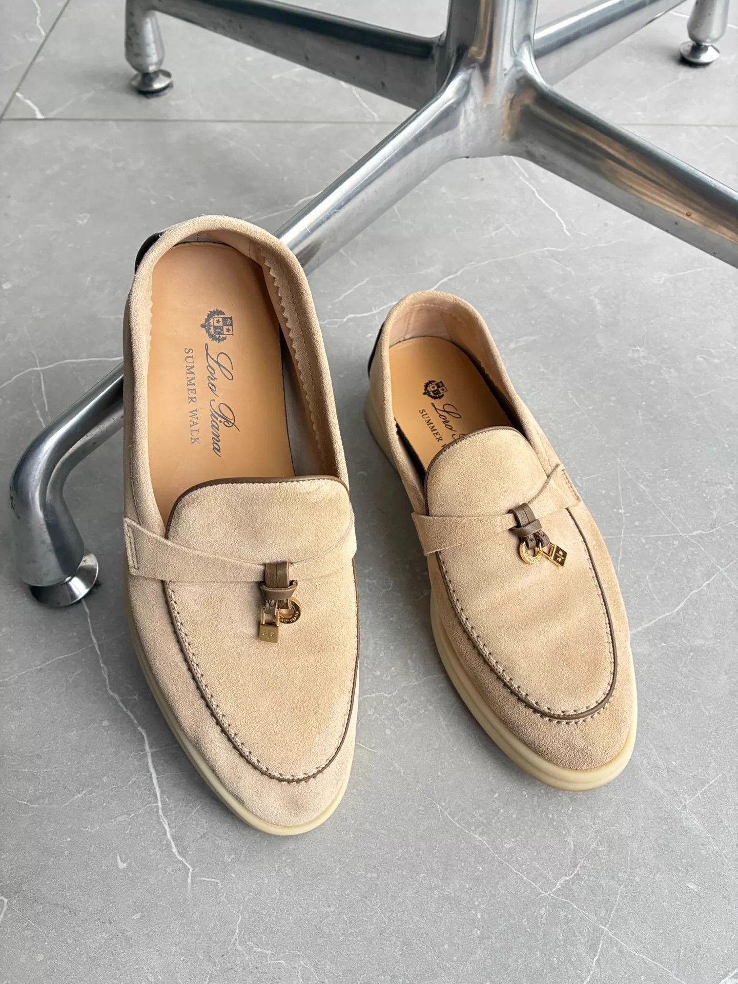 Loro Piana Loro Piana Summer Walk Tassel Buckle Loafer Women's 36 Size US 5.5 / IT 35.5 - 1 Thumbnail