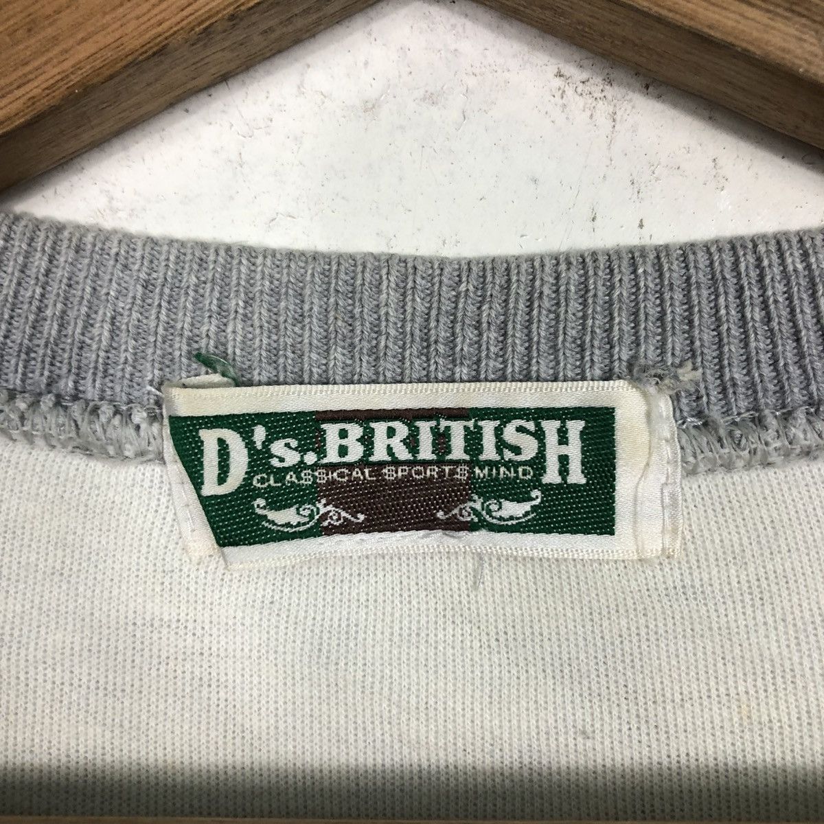 Japanese Brand 📌D's British Vintage Sweatshirt Big Logo Punk Theme Style Size US M / EU 48-50 / 2 - 15 Thumbnail