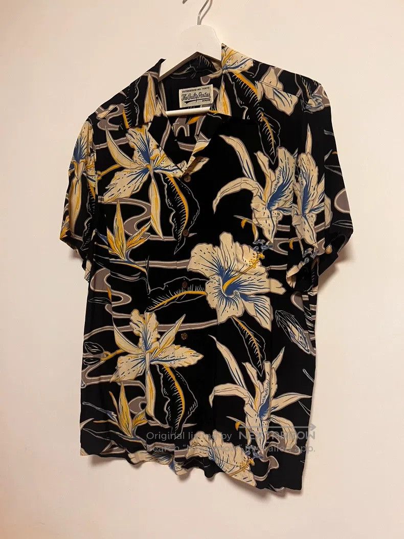 Wacko Maria Wacko Maria Lily Pattern Road Hawaiian Shirt Size US S / EU 44-46 / 1 - 5 Thumbnail