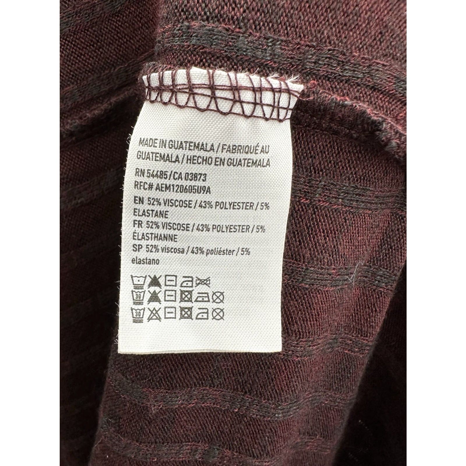American Eagle Outfitters American Eagle Outfitters Sweater Cardigan Purple Open Front Ribbed Knit - Womens Medium Regular Cozy Bohemian Fall Winter Spring Shirt Size M / US 6-8 / IT 42-44 - 5 Thumbnail