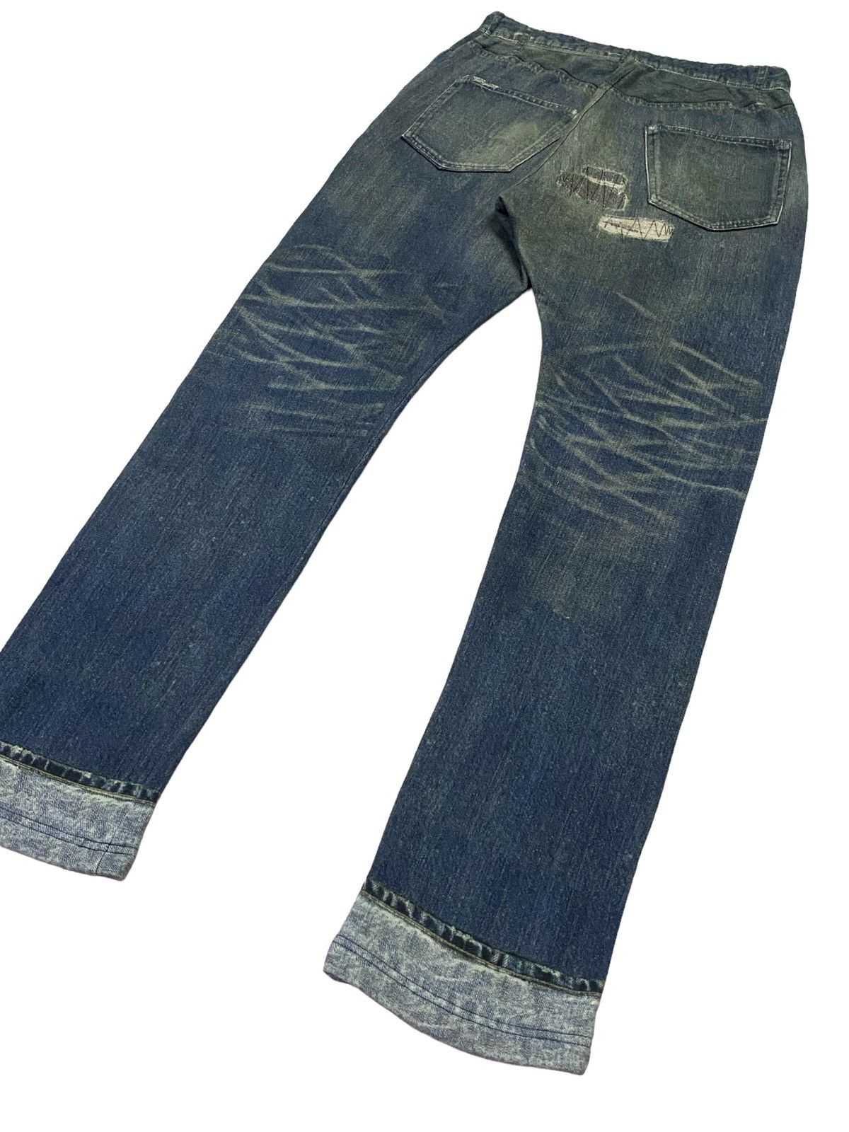 Hysteric Glamour Hysteric Glamour Distress Ripped Style Printed Jogger Pants Size US 30 / EU 46 - 24 Thumbnail