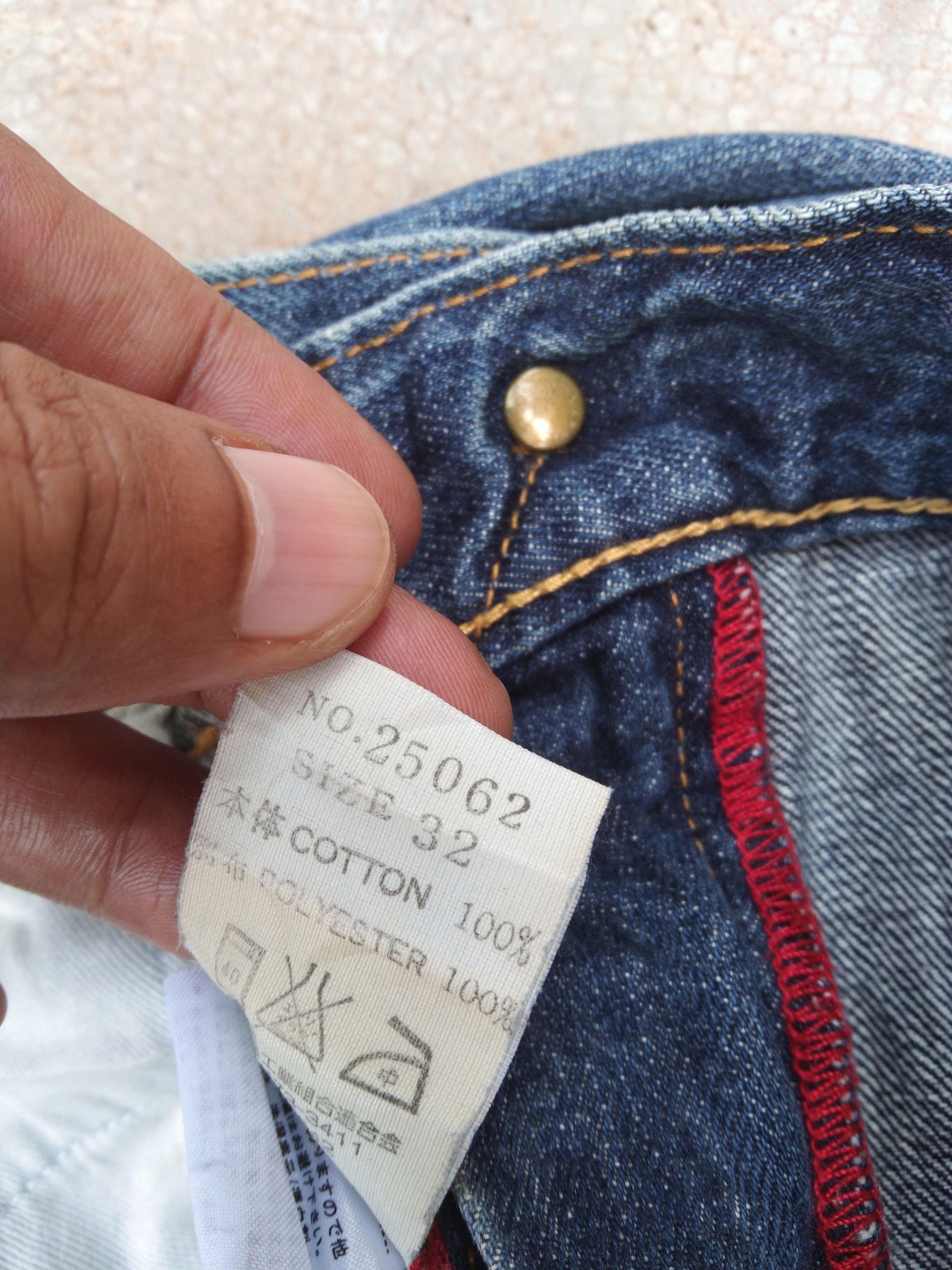 Japanese Brand × Vintage Vintage Eternal Japanese Brand Jeans Embroidered 32x32 Size US 32 / EU 48 - 11 Thumbnail