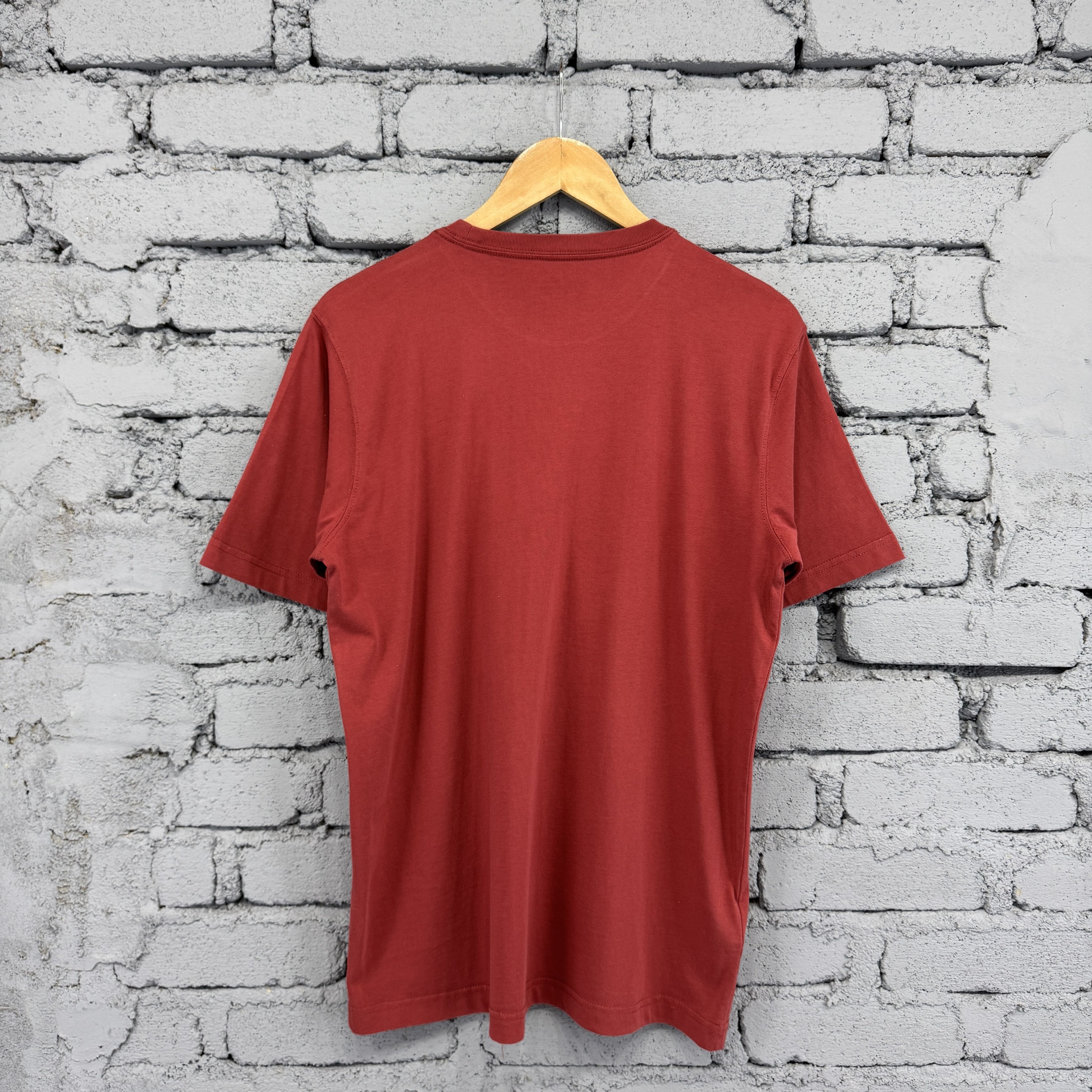 Eddie Bauer Eddie Bauer Reel & Paddle Red Tshirt Size US M / EU 48-50 / 2 - 2 Thumbnail