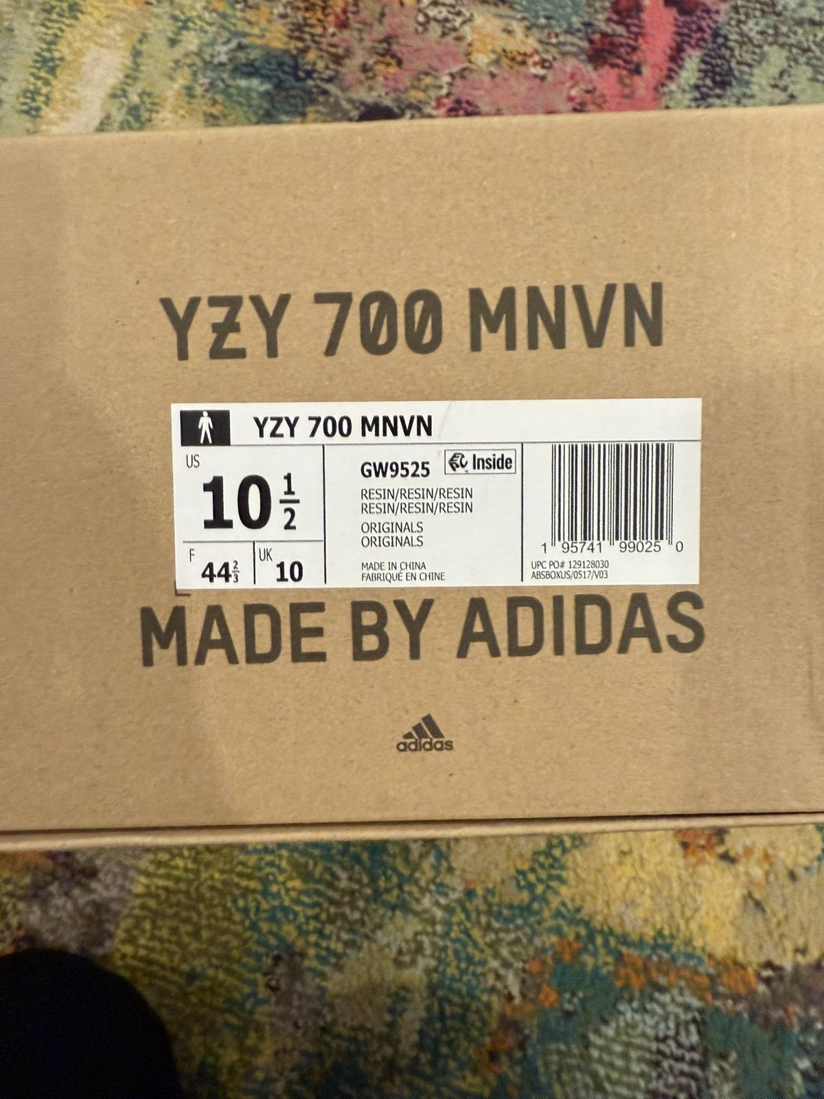 Adidas × Yeezy Yeezy Boost 700 MNVN Size US 10.5 / EU 43-44 - 8 Thumbnail