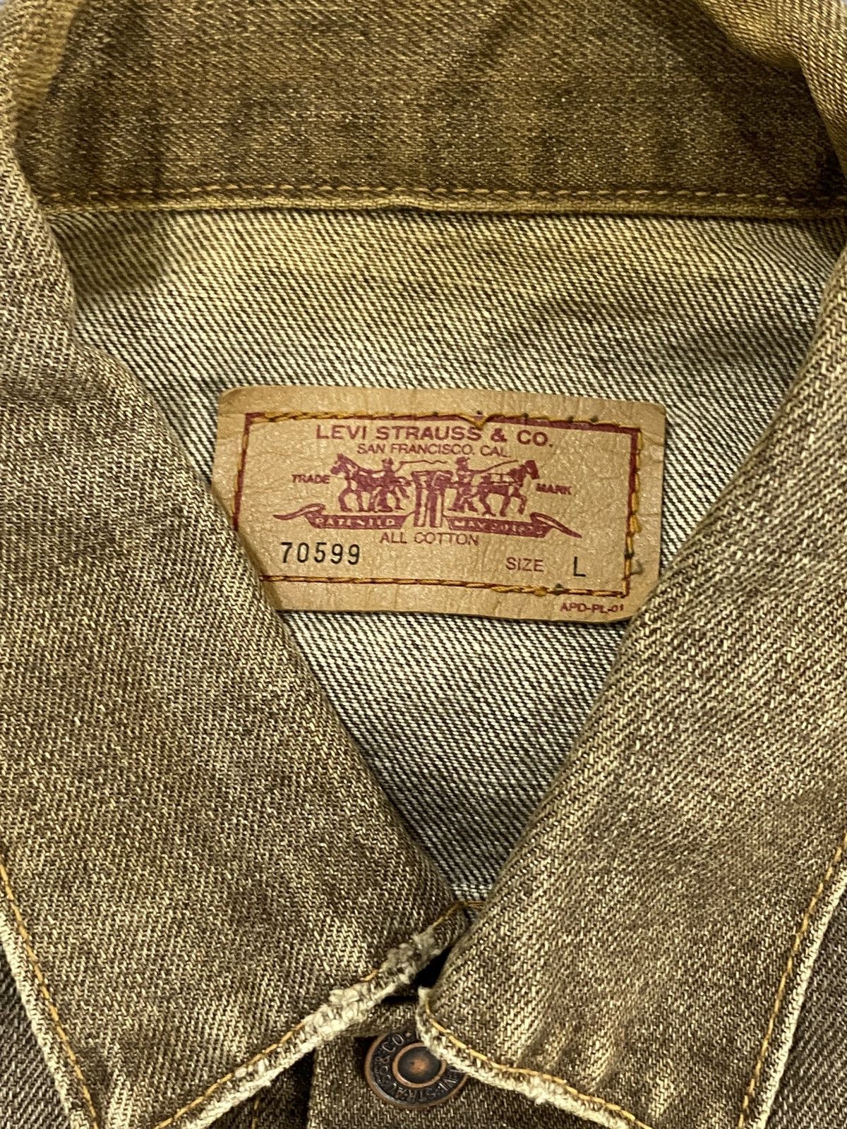 Levi's vintage levis jackets 70599 Size US L / EU 52-54 / 3 - 8 Thumbnail
