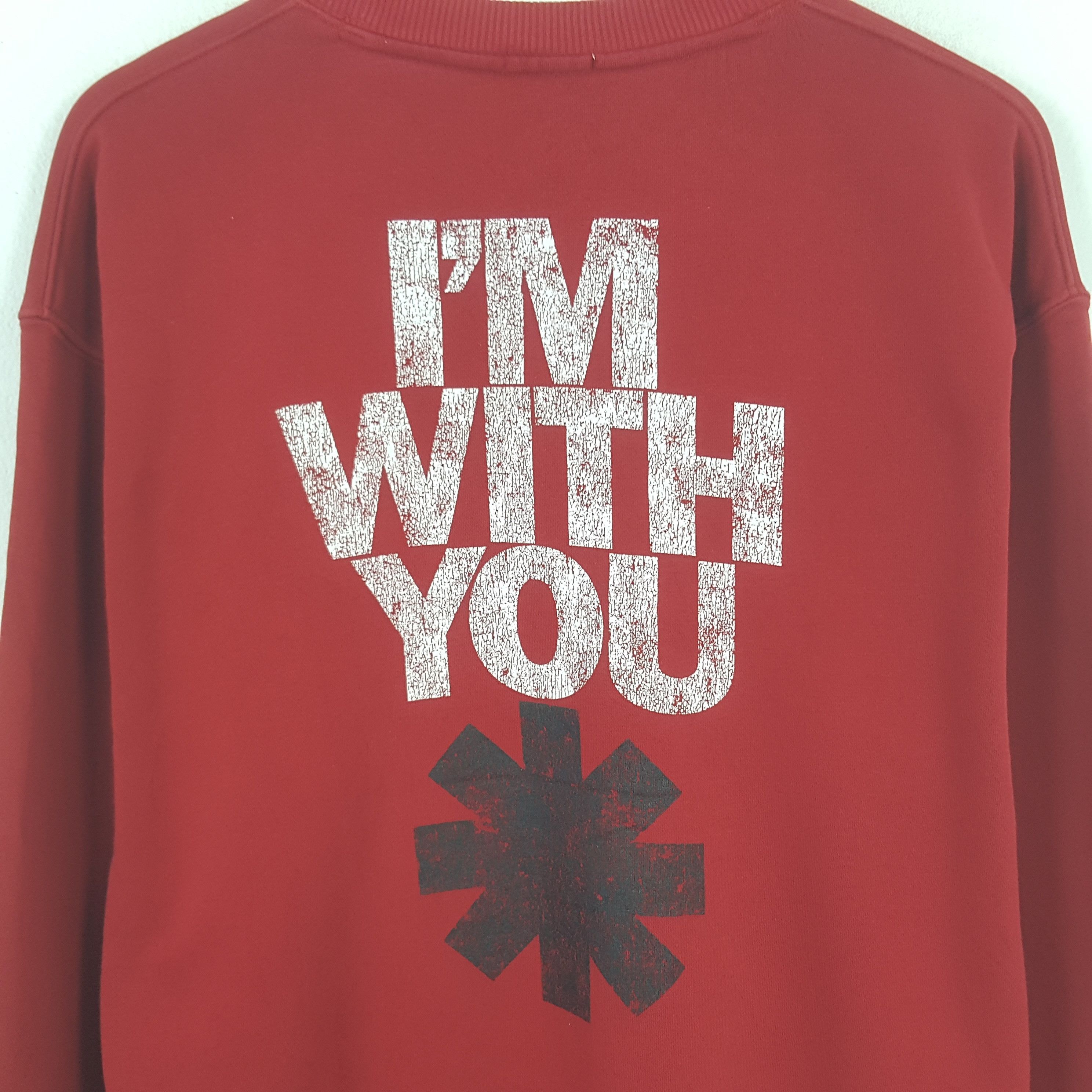 Band Tees × GU × Vintage Vintage GU x Red Hot Chili Peppers Sweatshirt Size US M / EU 48-50 / 2 - 4 Thumbnail