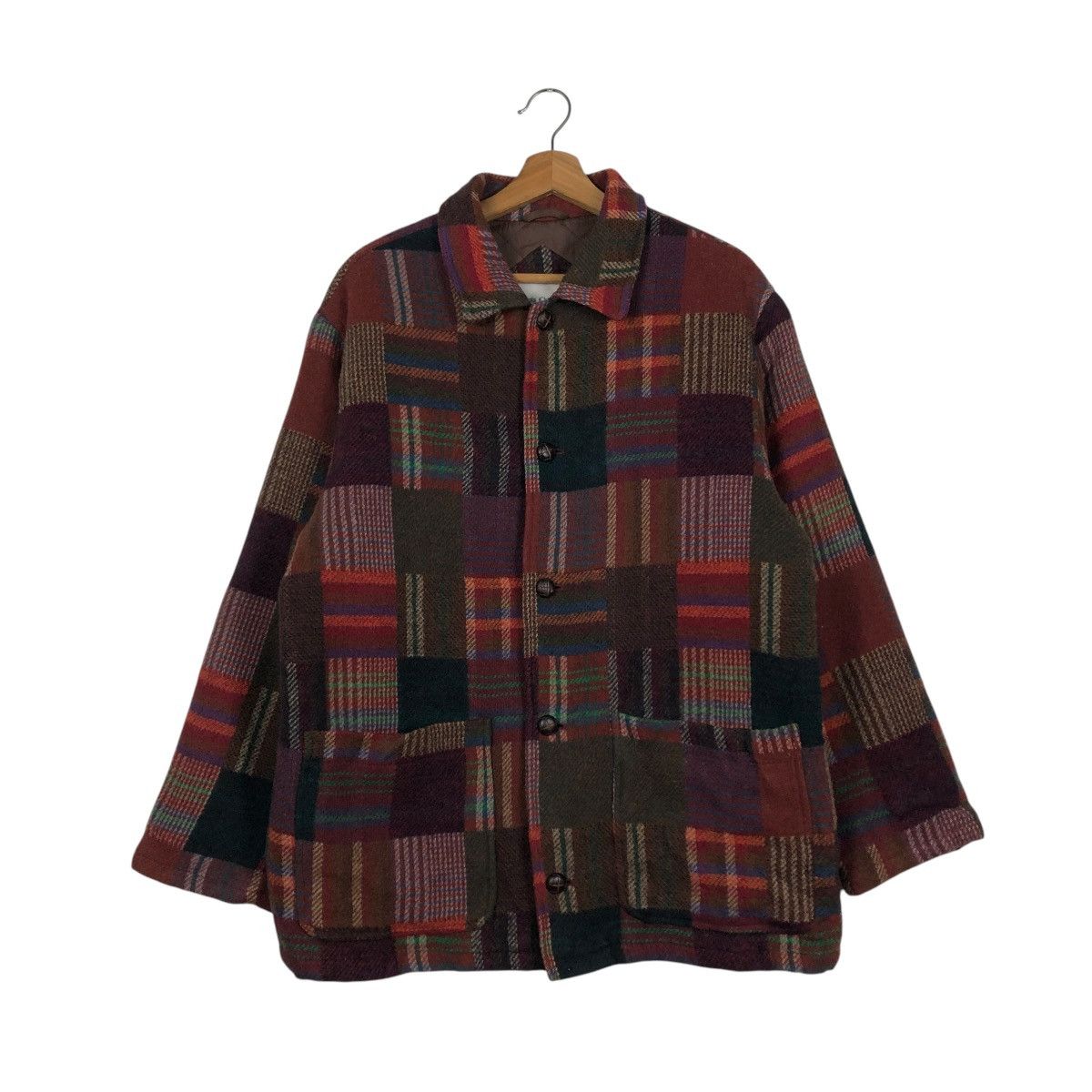 Japanese Brand × Vintage 🔥VINTAGE BUTTON CHORE JACKET LOUIS CHAHLON ISSEY MIYAKE Size US M / EU 48-50 / 2 - 3 Thumbnail