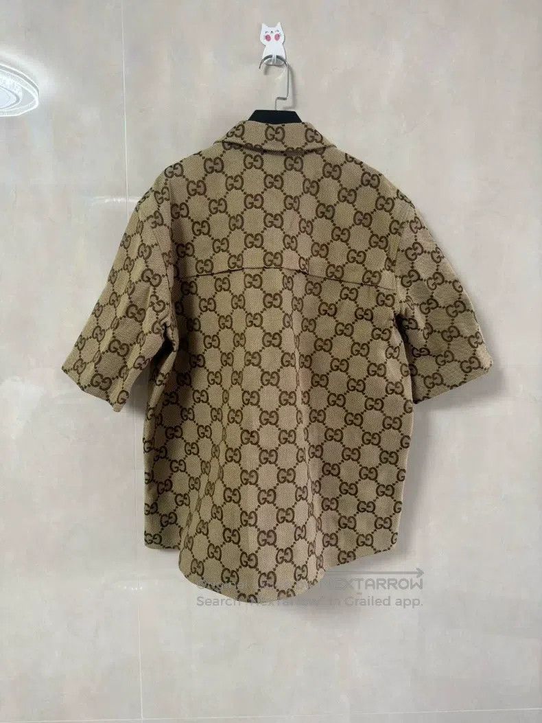 Gucci Gucci Full-printed old-fashioned short-sleeved shirt Size XS / US 0-2 / IT 36-38 - 2 Thumbnail