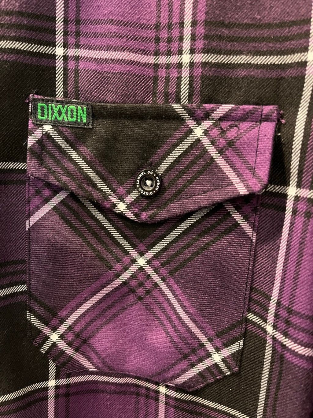 Dixxon Dixxon Flannel Regan Purple Plaid Exorcist Horror Shirt M Size US L / EU 52-54 / 3 - 9 Thumbnail