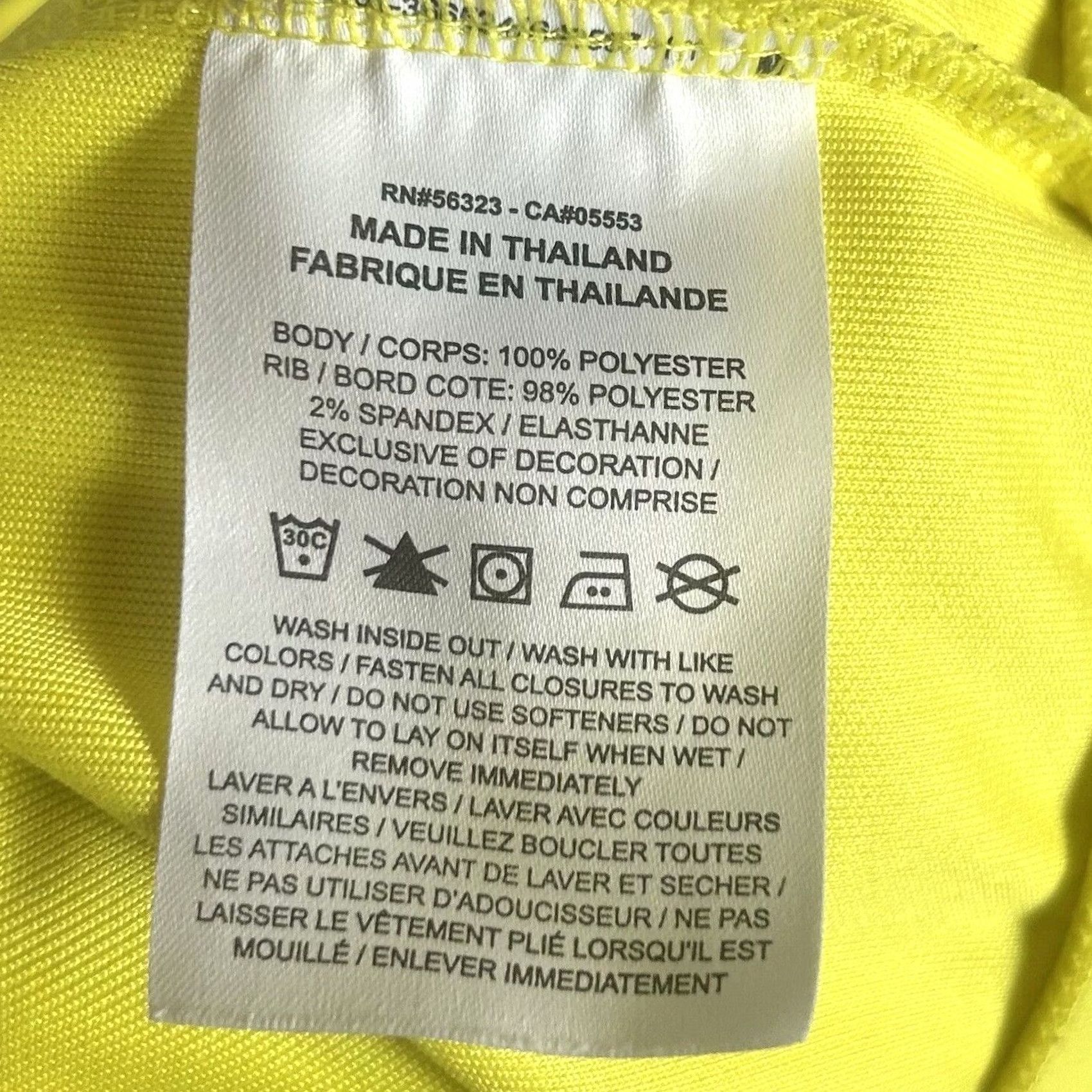 Nike Nike Windrunner Jacket Mens XL Yellow Blue Colorblock Full Zip Pockets Hood Logo Size US XL / EU 56 / 4 - 4 Thumbnail