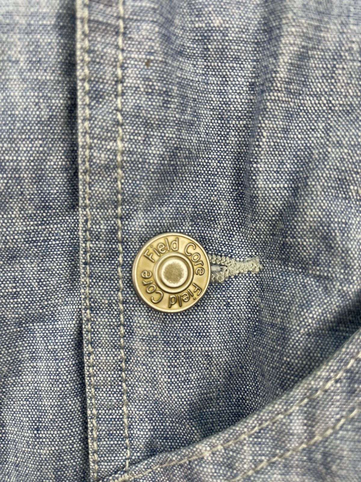 Japanese Brand Fieldcore Banana Denim vest multi pocket Size XL / US 12-14 / IT 48-50 - 5 Thumbnail