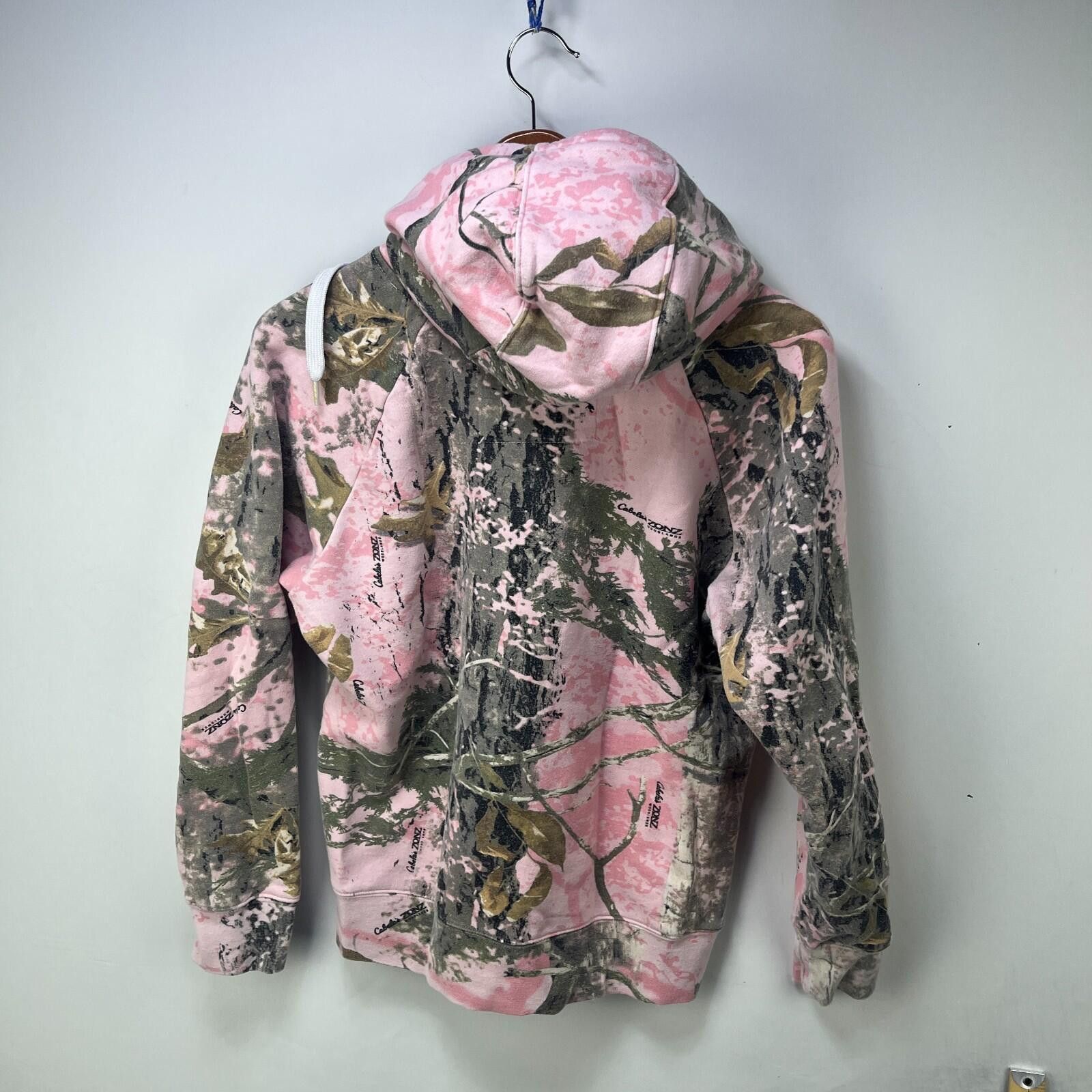 Cabelas Vintage Cabela's Tree Camo Hoodie Womens Medium Size M / US 6-8 / IT 42-44 - 8 Thumbnail