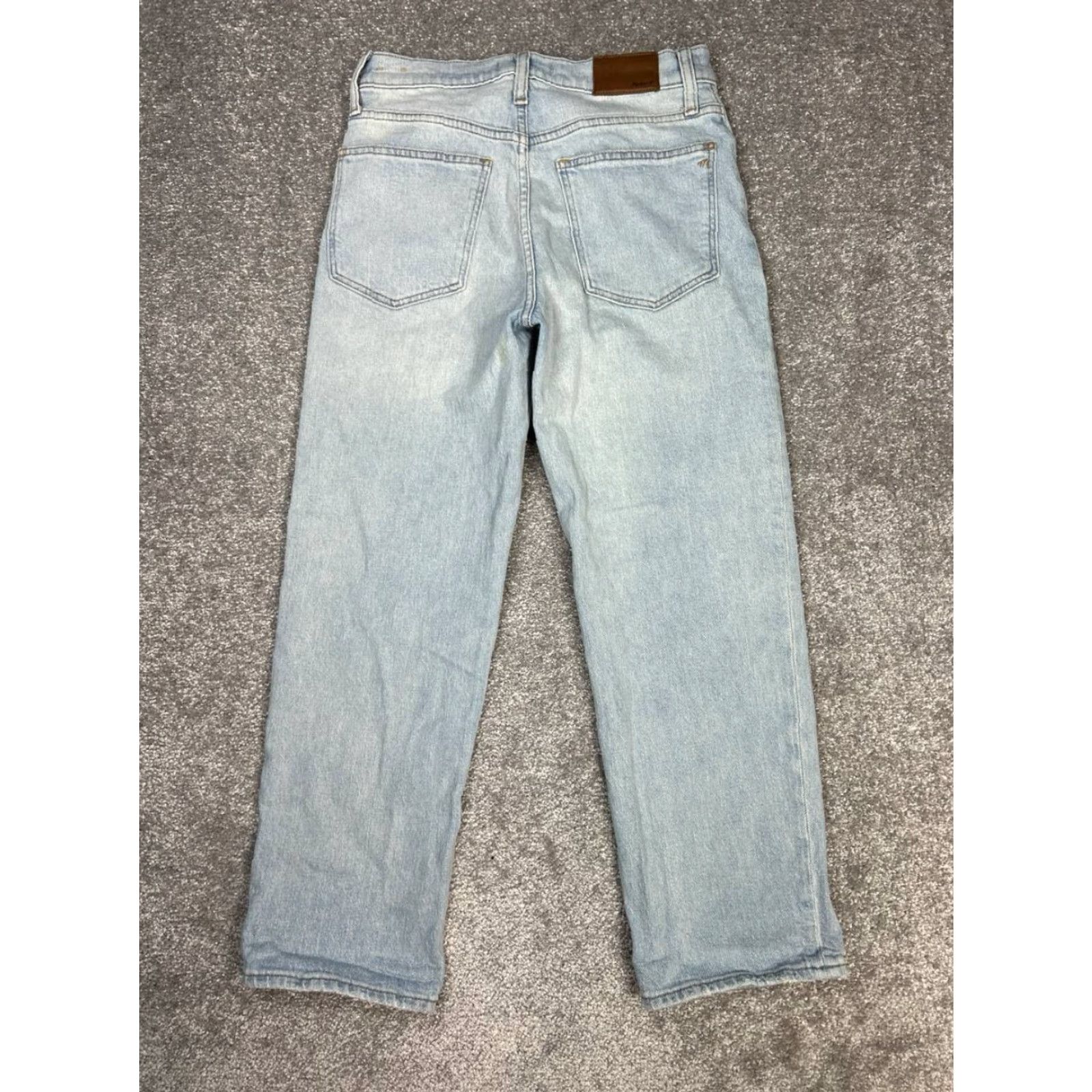 Madewell Madewell The Perfect Vintage Straight Jeans Womens 26 Blue Denim Mid Rise 27x25 Size 26" / US 2 / IT 38 - 2 Thumbnail