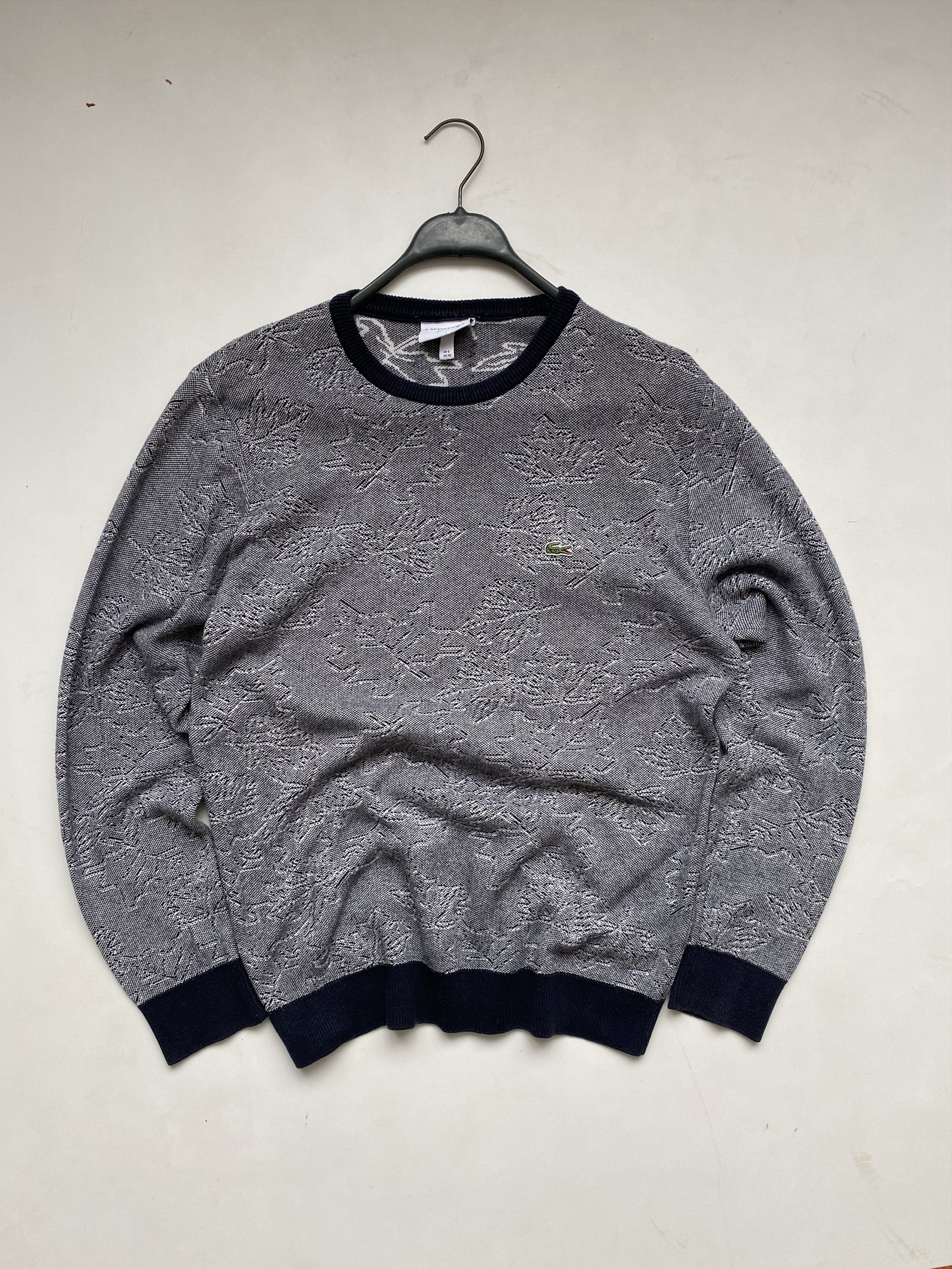 Lacoste Lacoste vintage sweater long sleeve Size US XL / EU 56 / 4 - 1 Thumbnail