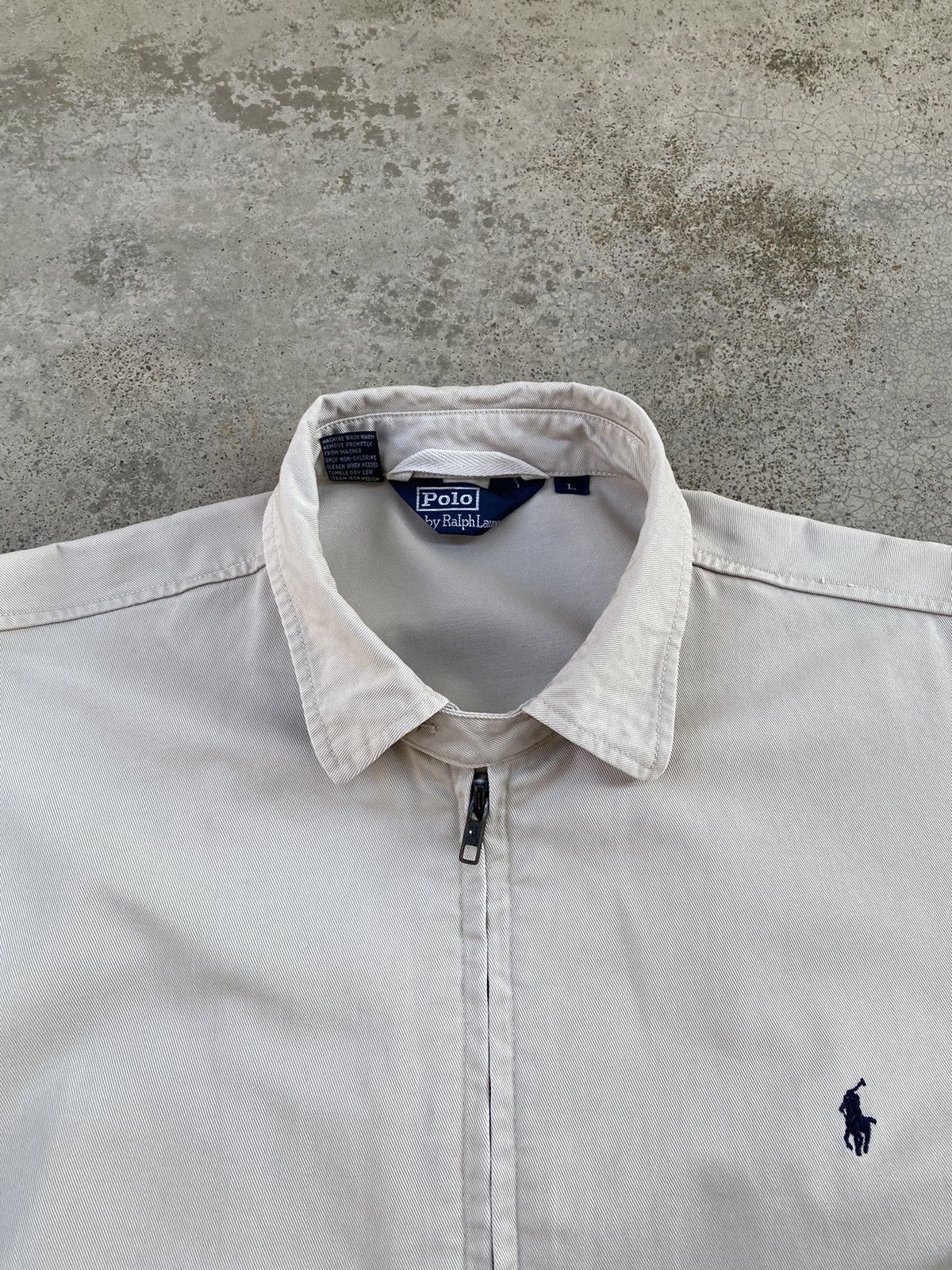 Polo Ralph Lauren Vintage 90s Polo Ralph Lauren Zipper Jacket Size US L / EU 52-54 / 3 - 11 Thumbnail