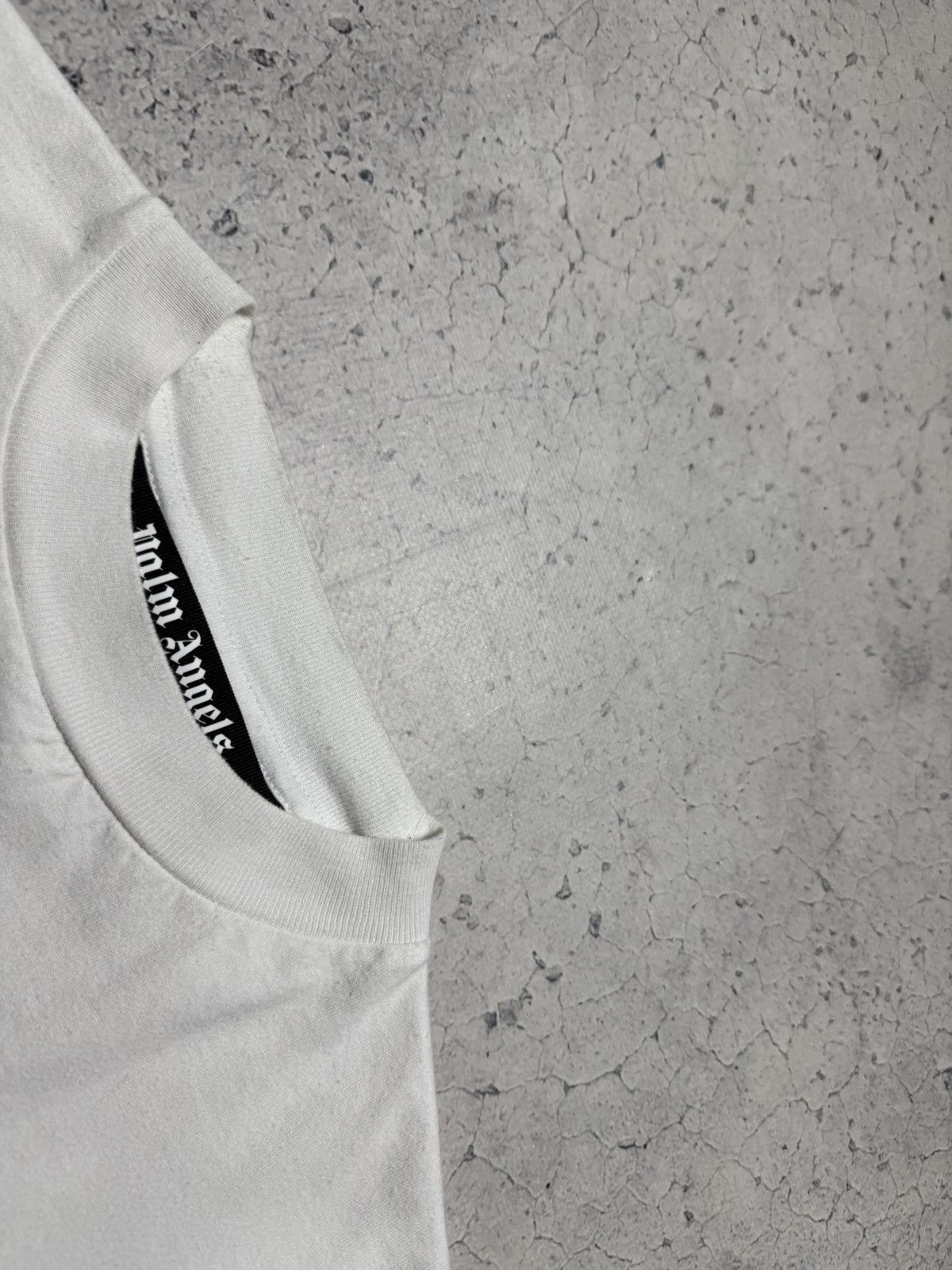 Palm Angels Palm Angels Luxury White Big Logo T-Shirt Size US M / EU 48-50 / 2 - 7 Thumbnail