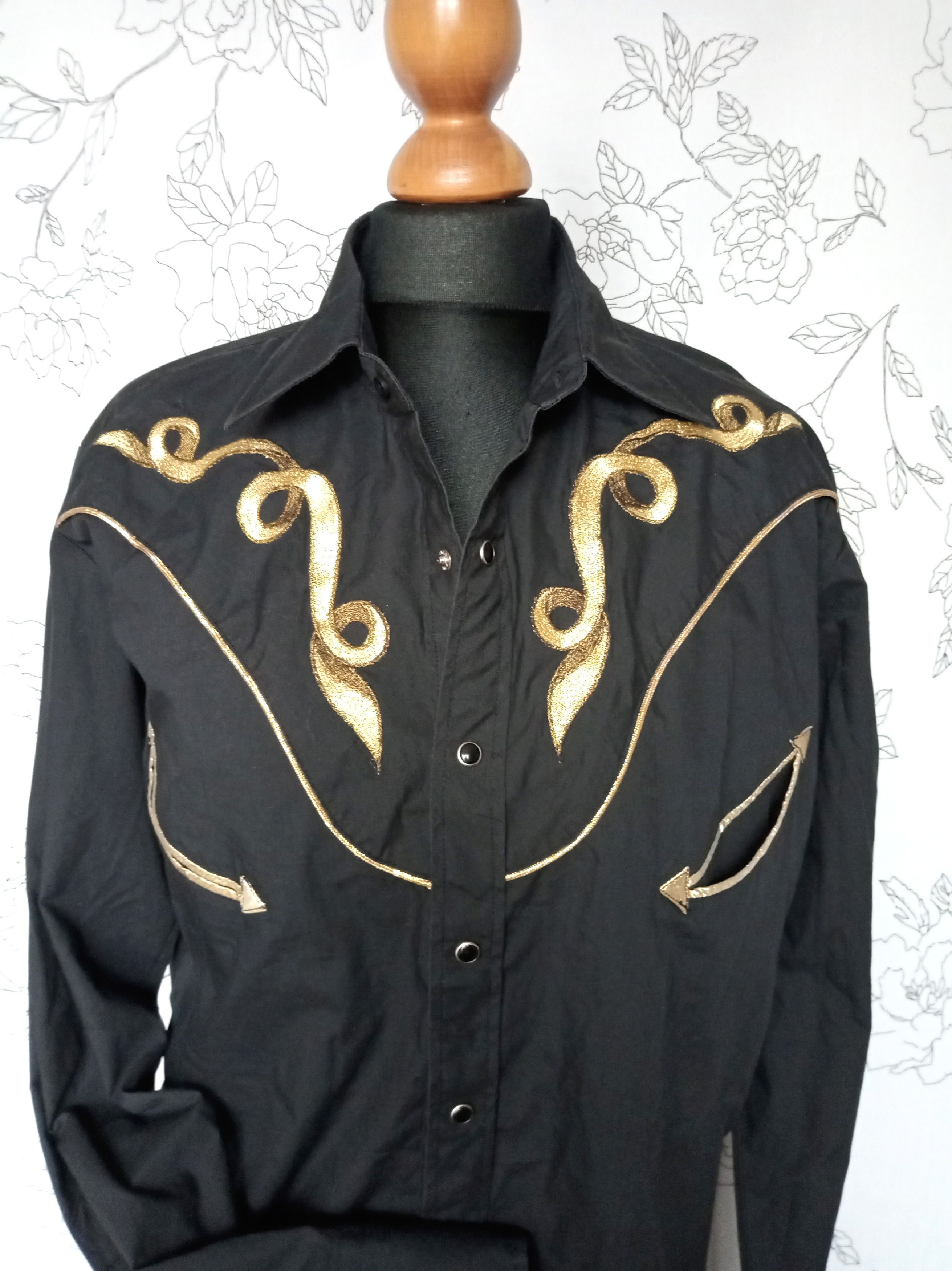 Vintage Ely Diamond Western Shirt Size US M / EU 48-50 / 2 - 6 Thumbnail