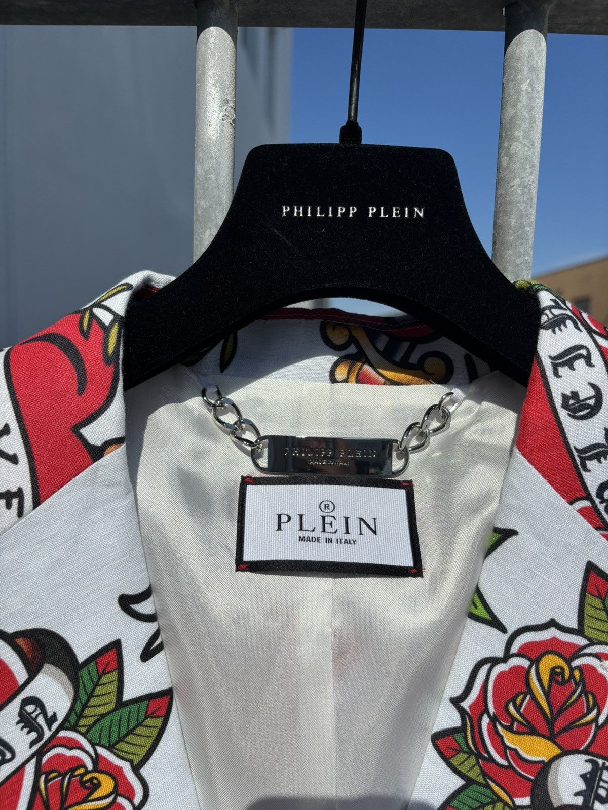 Philipp Plein philipp plein blazer linen Size 52L - 2 Thumbnail