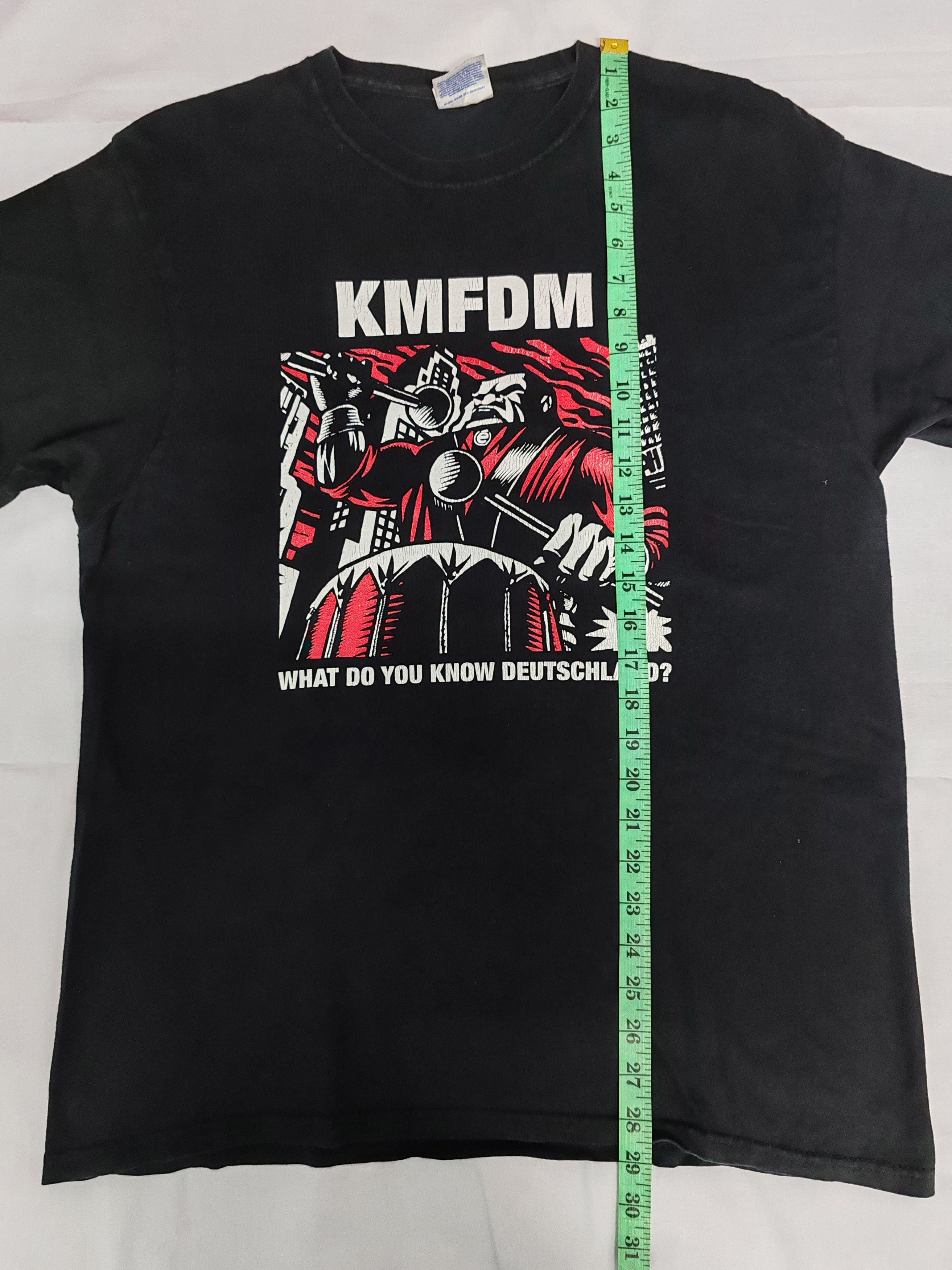 Band Tees Vintage KMFDM Catch the Virus Rock Band Tee Sepultura Korn Size US L / EU 52-54 / 3 - 6 Thumbnail