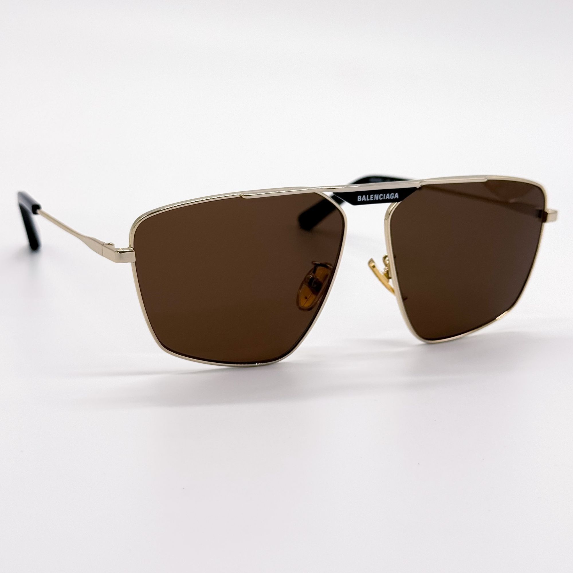 Balenciaga NEW BALENCIAGA SUNGLASSES BB0246SA 003 GOLD MEN EYEWEAR BALE Size ONE SIZE - 7 Thumbnail