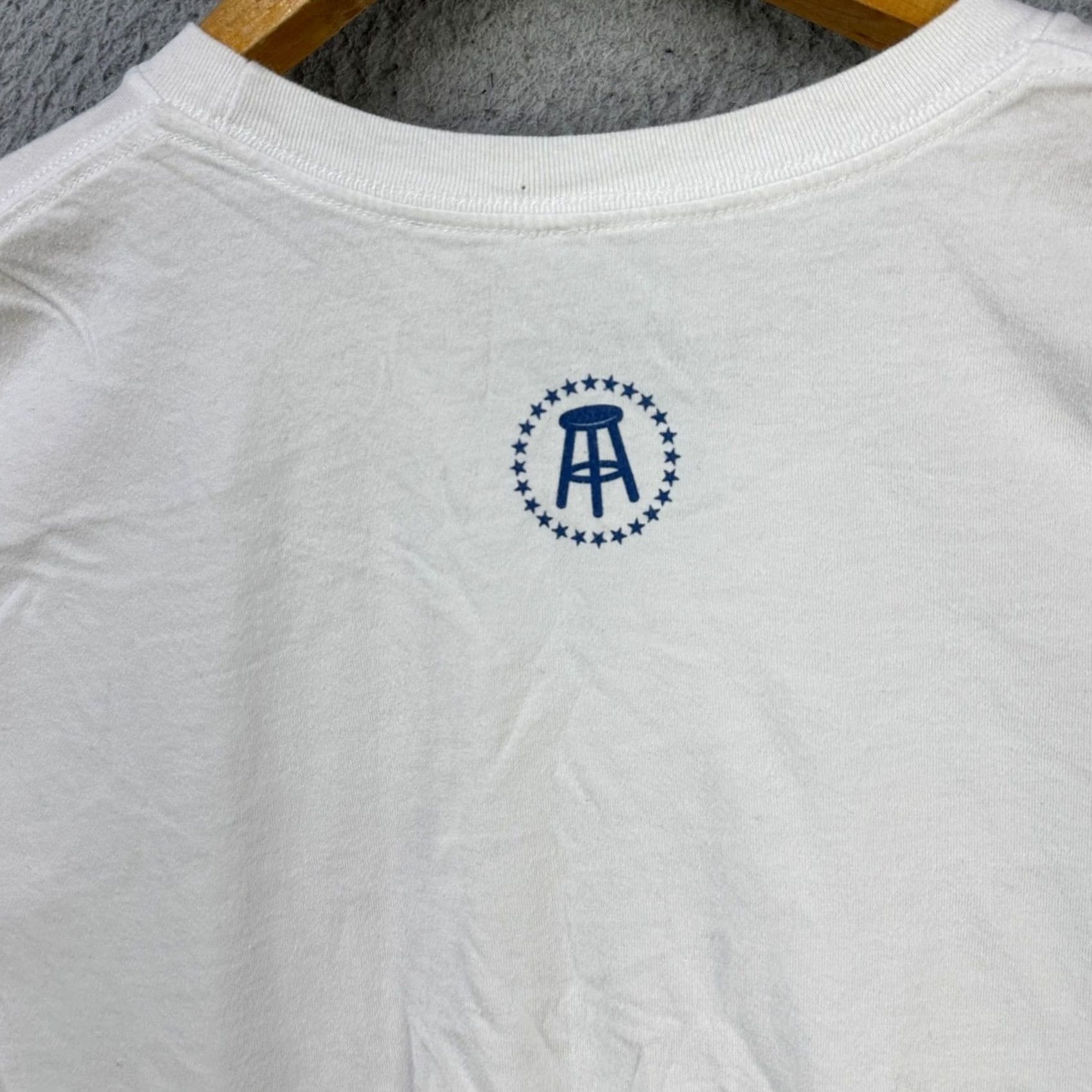 Vintage Barstool Sports White T-Shirt Short Sleeve Tee Men Medium Graphic Print Crewneck Size US M / EU 48-50 / 2 - 4 Thumbnail