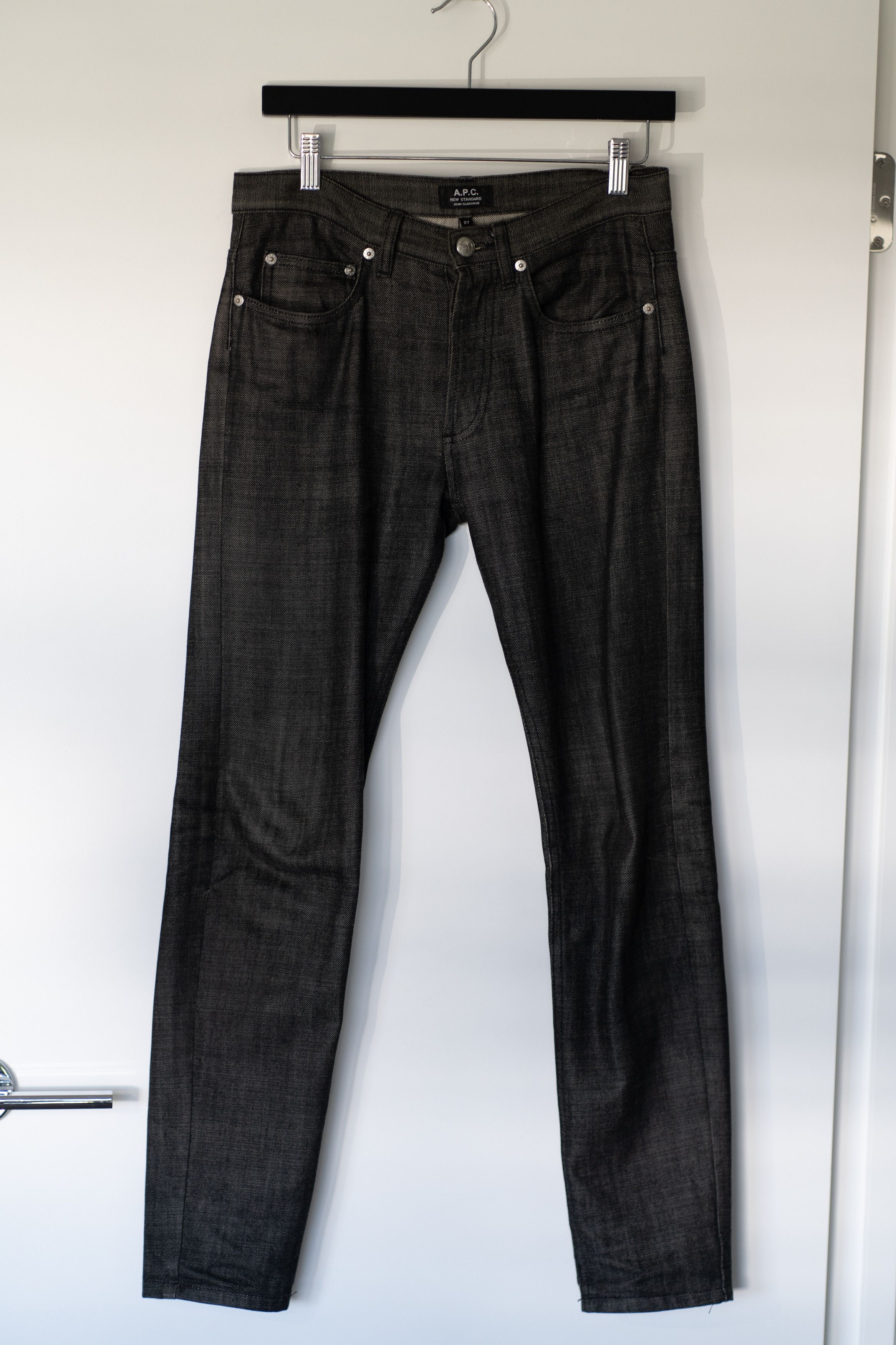 Saint Laurent Paris D02 Waxed Skinny Jeans Size US 29 - 12 Thumbnail