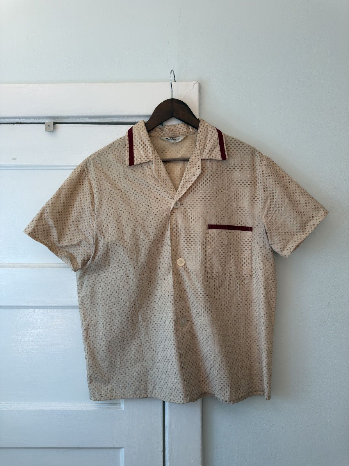Vintage Vintage 80s Bowling Shirt Size US M / EU 48-50 / 2 - 1 Thumbnail