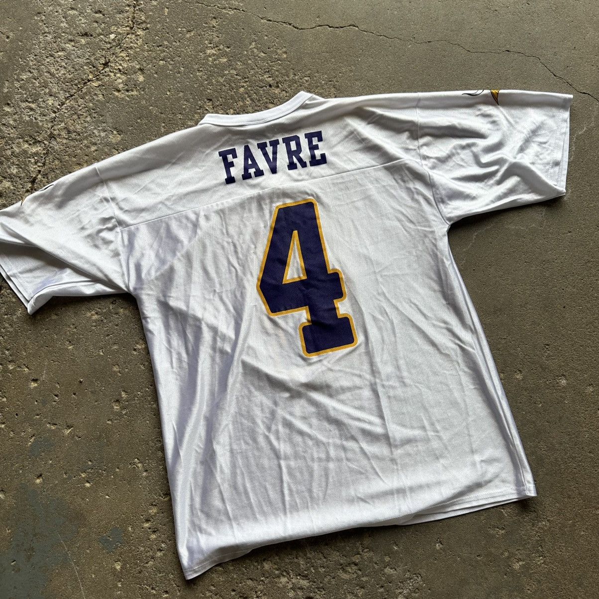 NFL × Vintage Minnesota Vikings Brett Favre Jersey Size US L / EU 52-54 / 3 - 6 Thumbnail