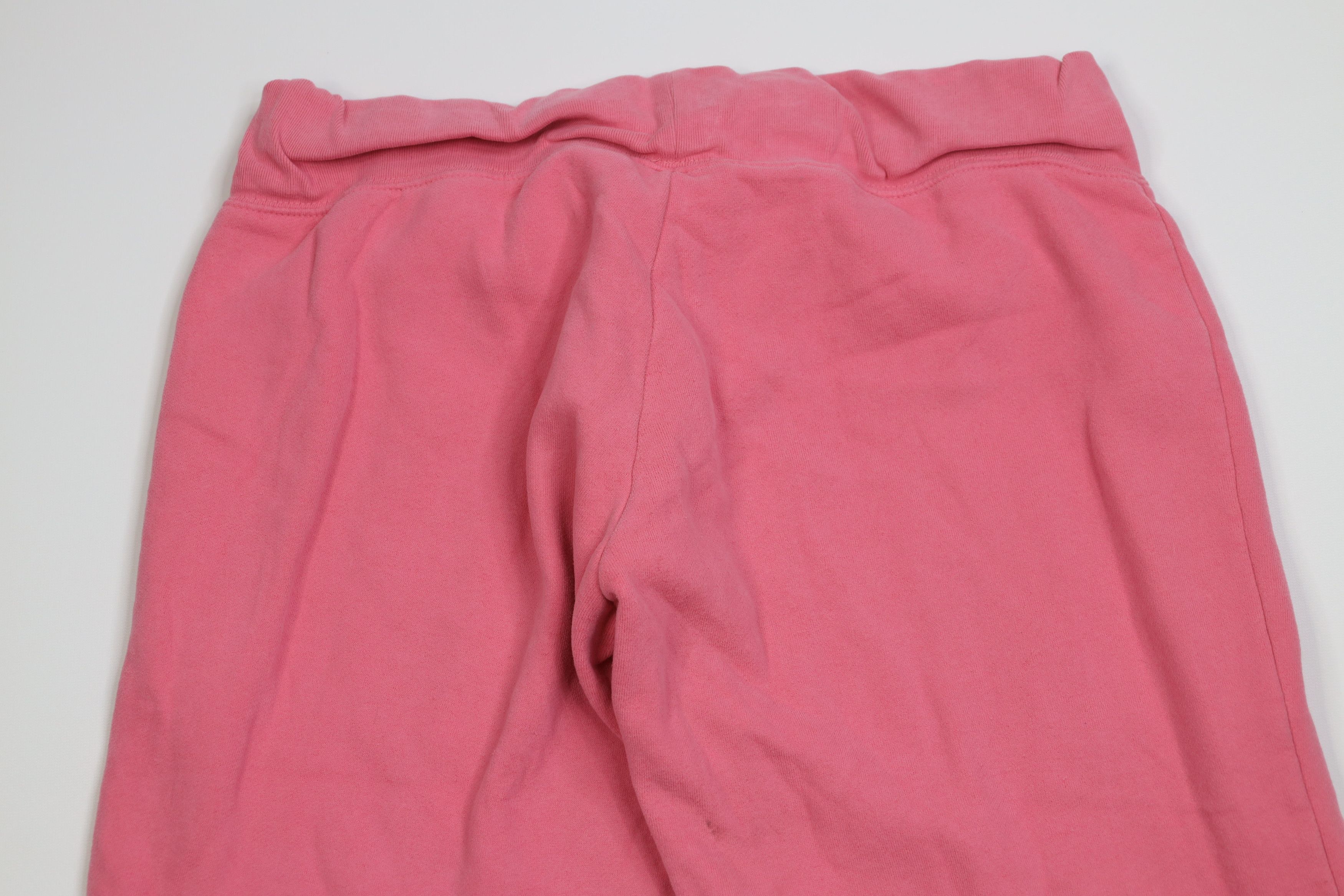 Aeropostale Vintage 90s Y2K Aeropostale Wide Leg Sweatpants Pink Size 32" / US 10 / IT 46 - 9 Thumbnail